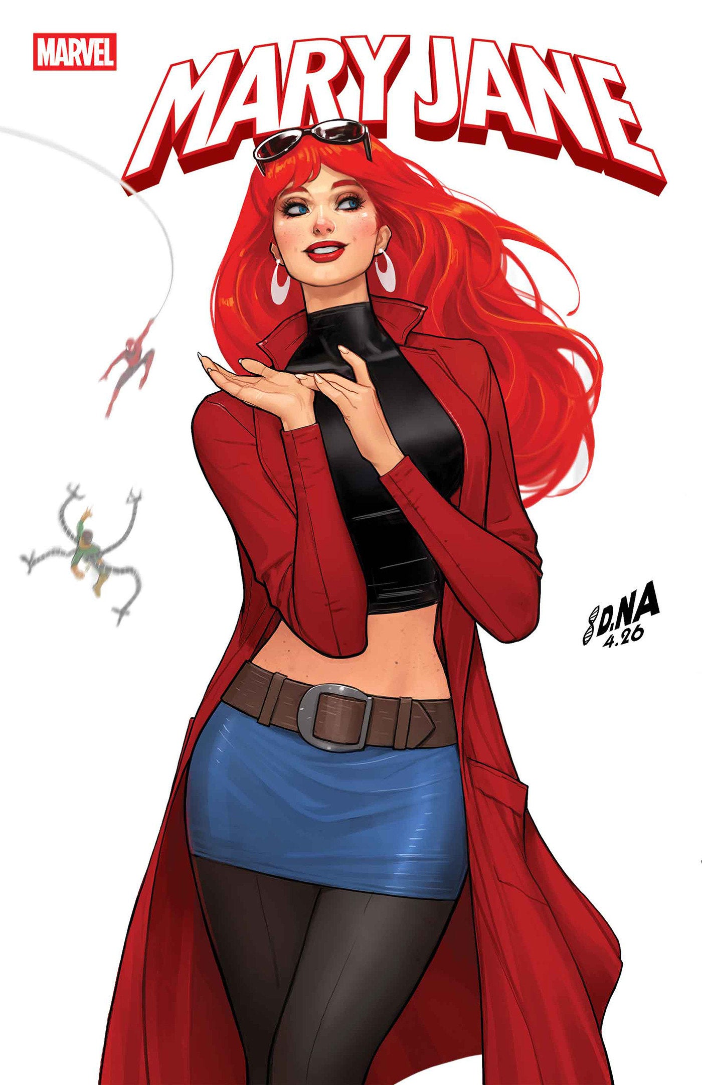 MARY JANE: FACE IT, TIGER #1 DAVID NAKAYAMA VARIANT ISBN: 75960621674100141 - FOC DATE: 7/5/26 - Release Date: 8/5/26