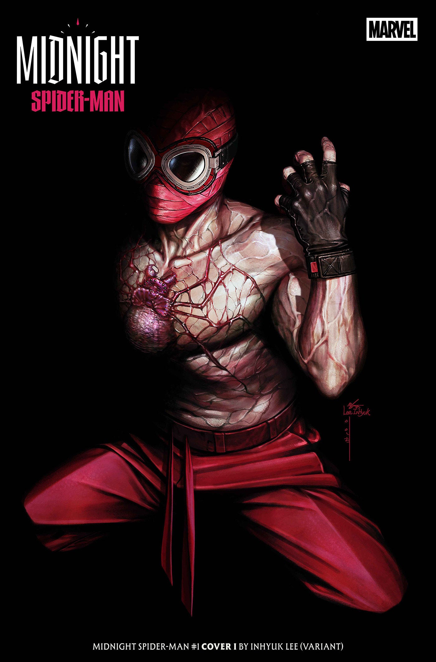 MIDNIGHT SPIDER-MAN #1 COVER I INHYUK LEE VARIANT ISBN: 75960621681900171 - FOC DATE: 8/30/26 - Release Date: 10/7/26