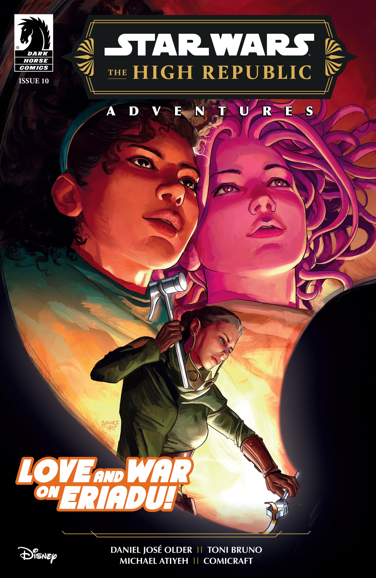 Star Wars: The High Republic Adventures Phase III #10 (CVR B) (Uzuri) - Release Date: 9/11/24