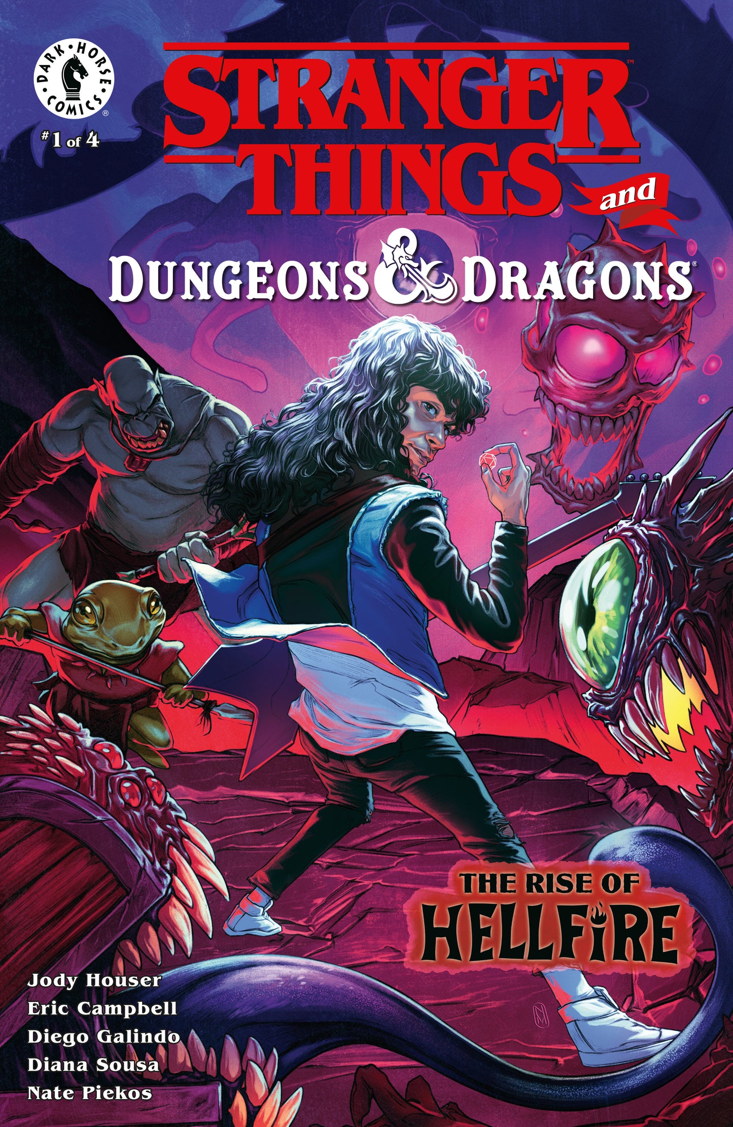 Stranger Things and Dungeons & Dragons: The Rise of Hellfire #1 (CVR E) (Nimit Malavia) - Release Date: 2/19/25