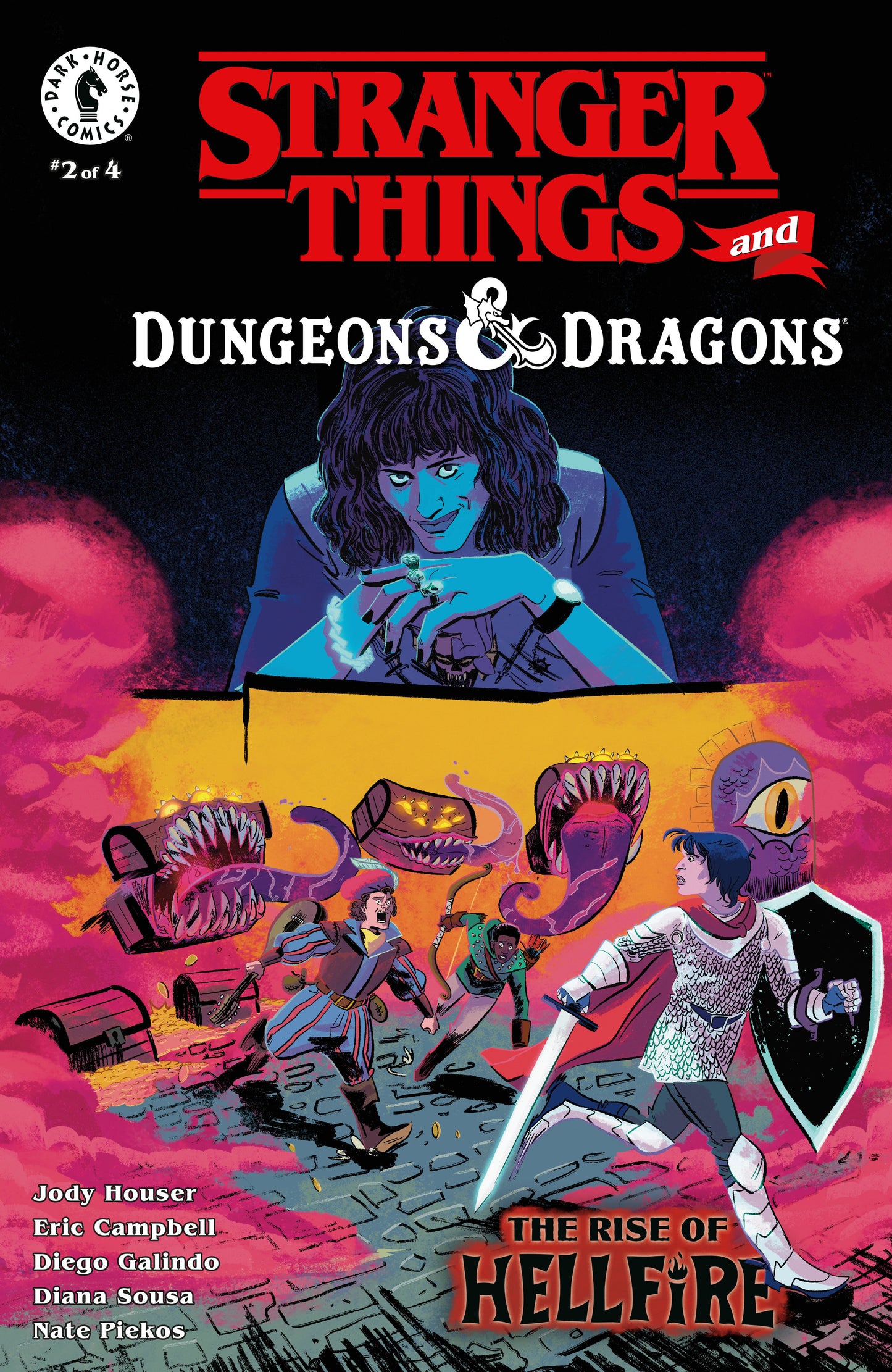Stranger Things and Dungeons & Dragons: The Rise of Hellfire #2 (CVR C) (Lauren Knight) - Release Date: 4/2/25