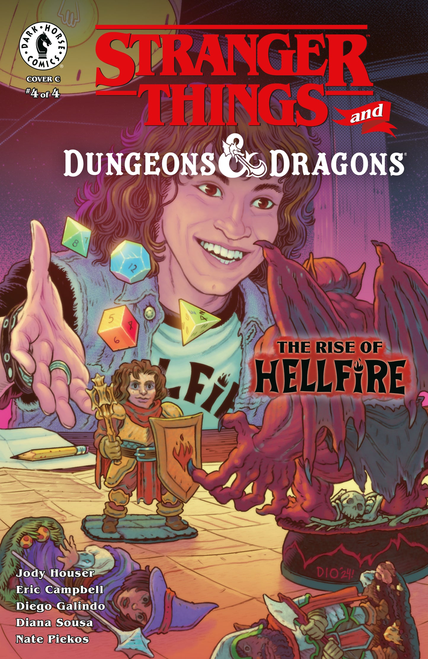 Stranger Things and Dungeons & Dragons: The Rise of Hellfire #4 (CVR C) (Daniel IriZarri) - Release Date: 6/11/25