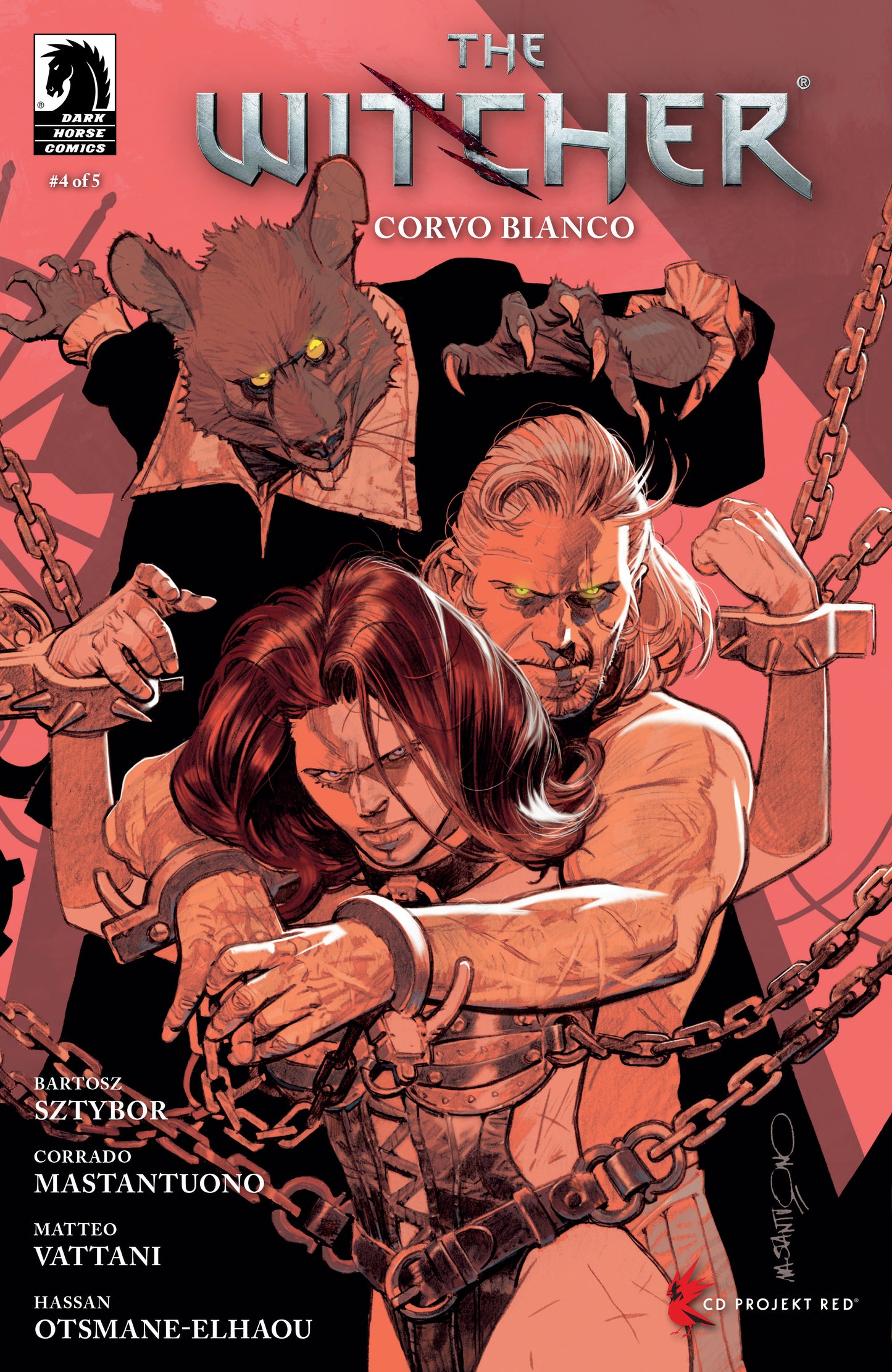 The Witcher: Corvo Bianco #4 (CVR A) (Corrado Mastantuono) - Release Date: 9/11/24