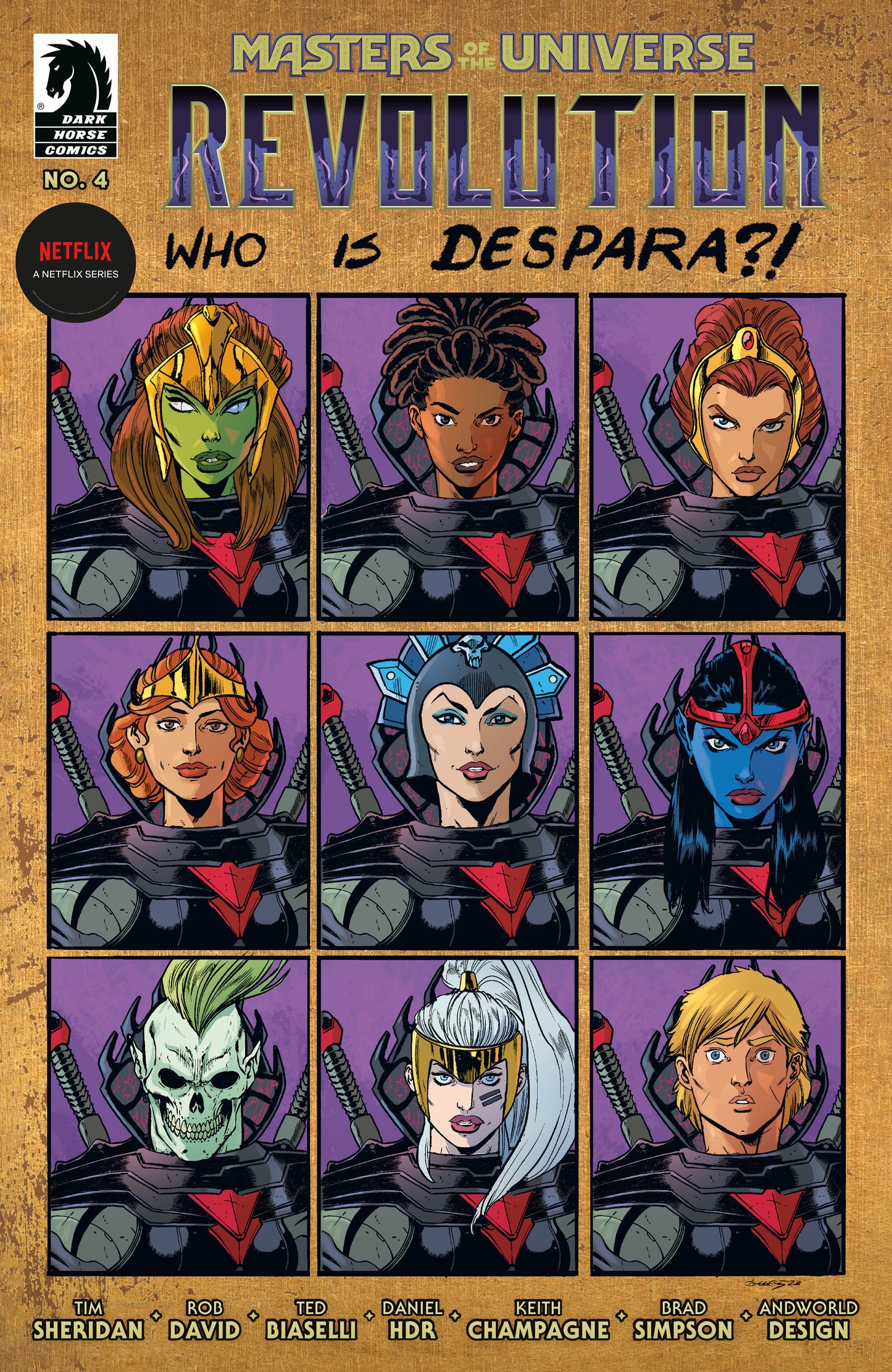 Masters of the Universe: Revolution #4 (CVR B) (Tim Seeley) - Release Date: 9/11/24