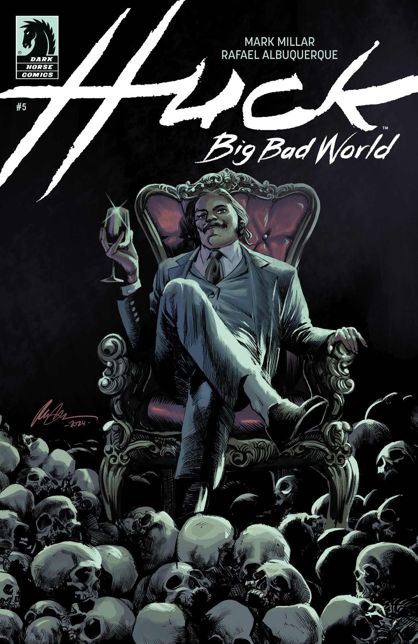 Huck: Big Bad World #5 (CVR A) (Rafael Albuquerque) - 10/1/25 - Release Date: 10/1/25