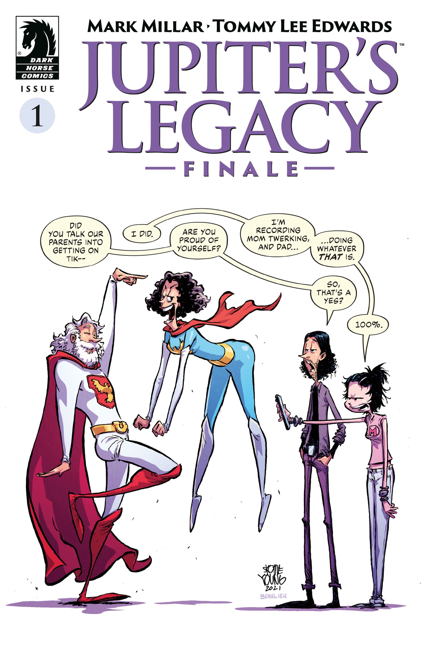 Jupiter's Legacy: Finale #1 (CVR D) (Skottie Young) - Release Date: 10/16/24