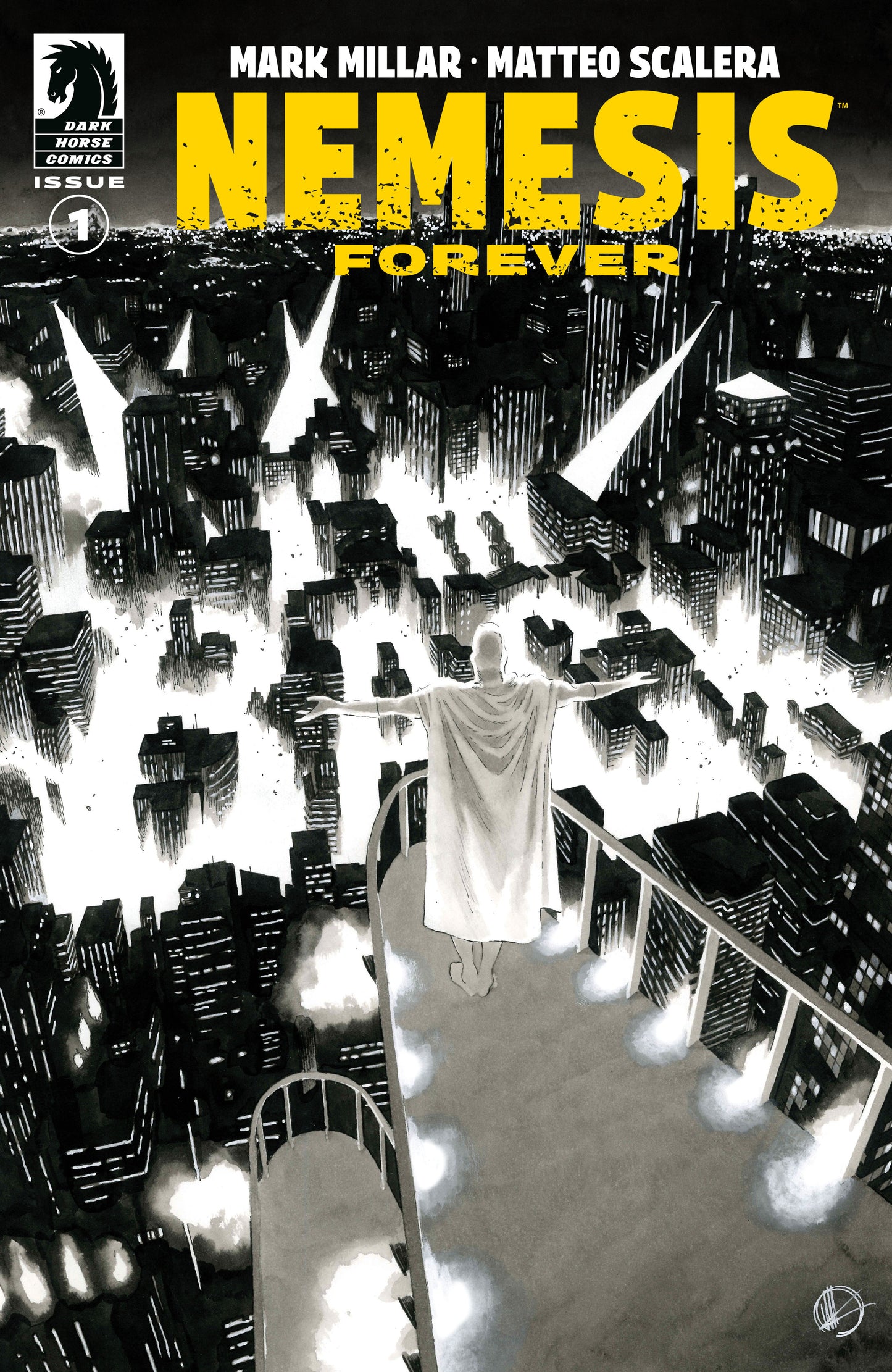 Nemesis Forever #1 (CVR B) (B&W) (Matteo Scalera) - ISBN: 76156801217000121 - Release Date: 8/27/25