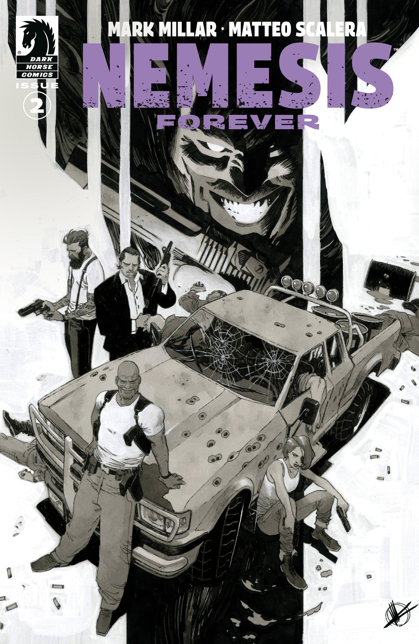 Nemesis Forever #2 (CVR B) (B&W) (Matteo Scalera) - 10/8/25 - Release Date: 10/8/25
