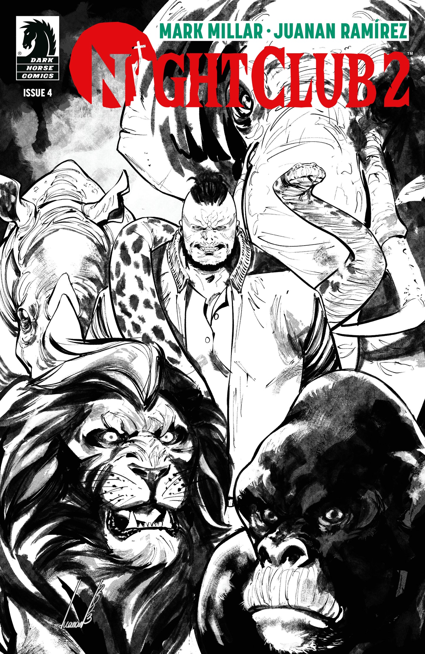 Night Club 2 #4 (CVR B) (B&W) (Juanan Ramírez) - Release Date: 12/4/24
