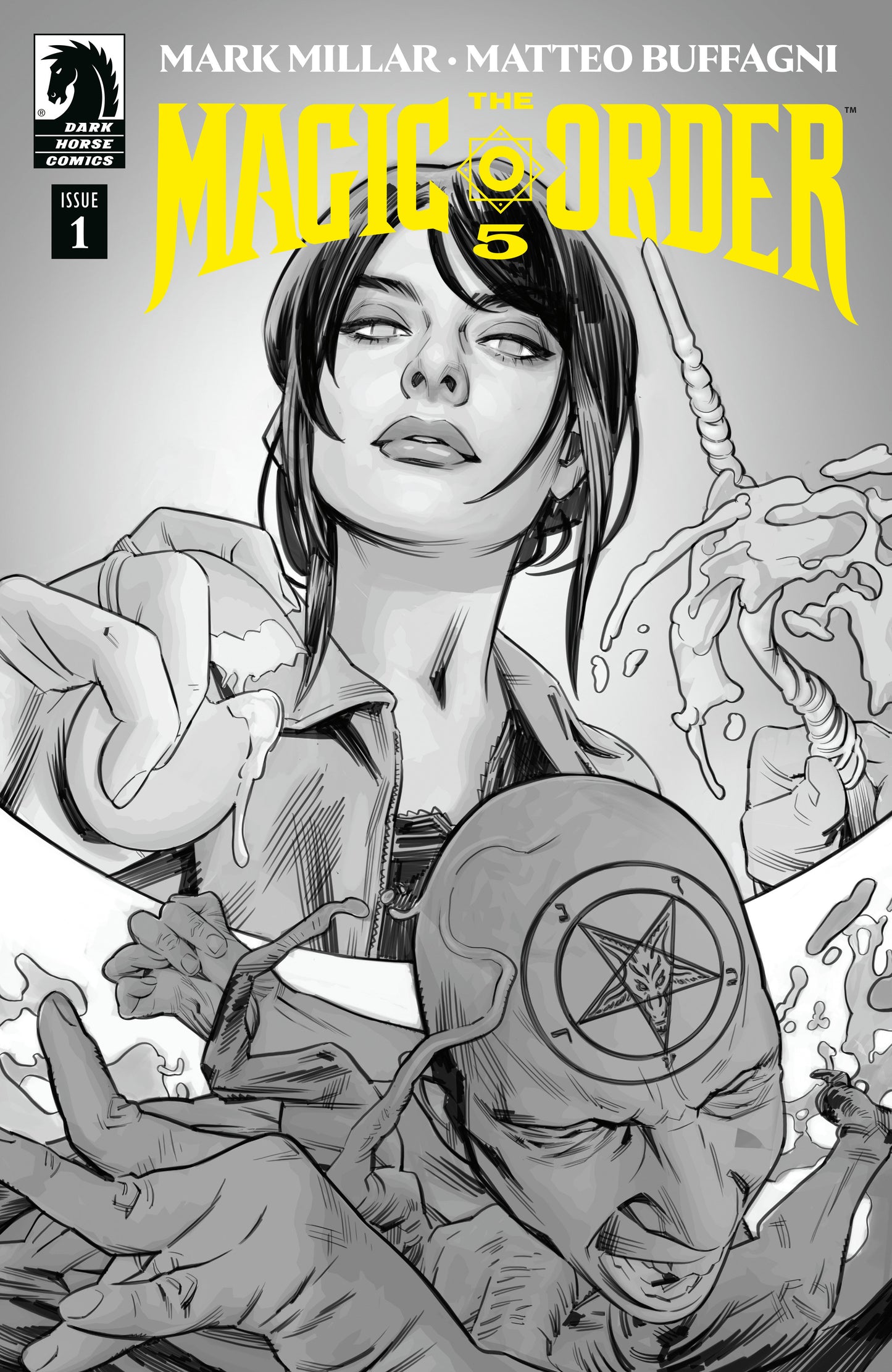 The Magic Order 5 #1 (CVR B) (B&W) (Matteo Buffagni) - Release Date: 9/25/24