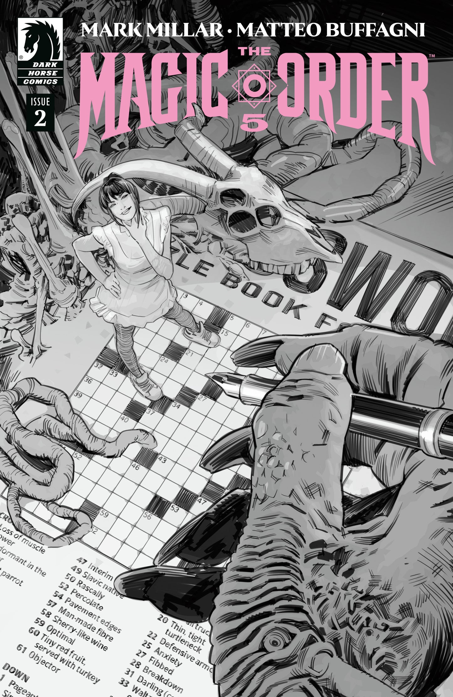 The Magic Order 5 #2 (CVR B) (B&W) (Matteo Buffagni) - Release Date: 10/30/2024