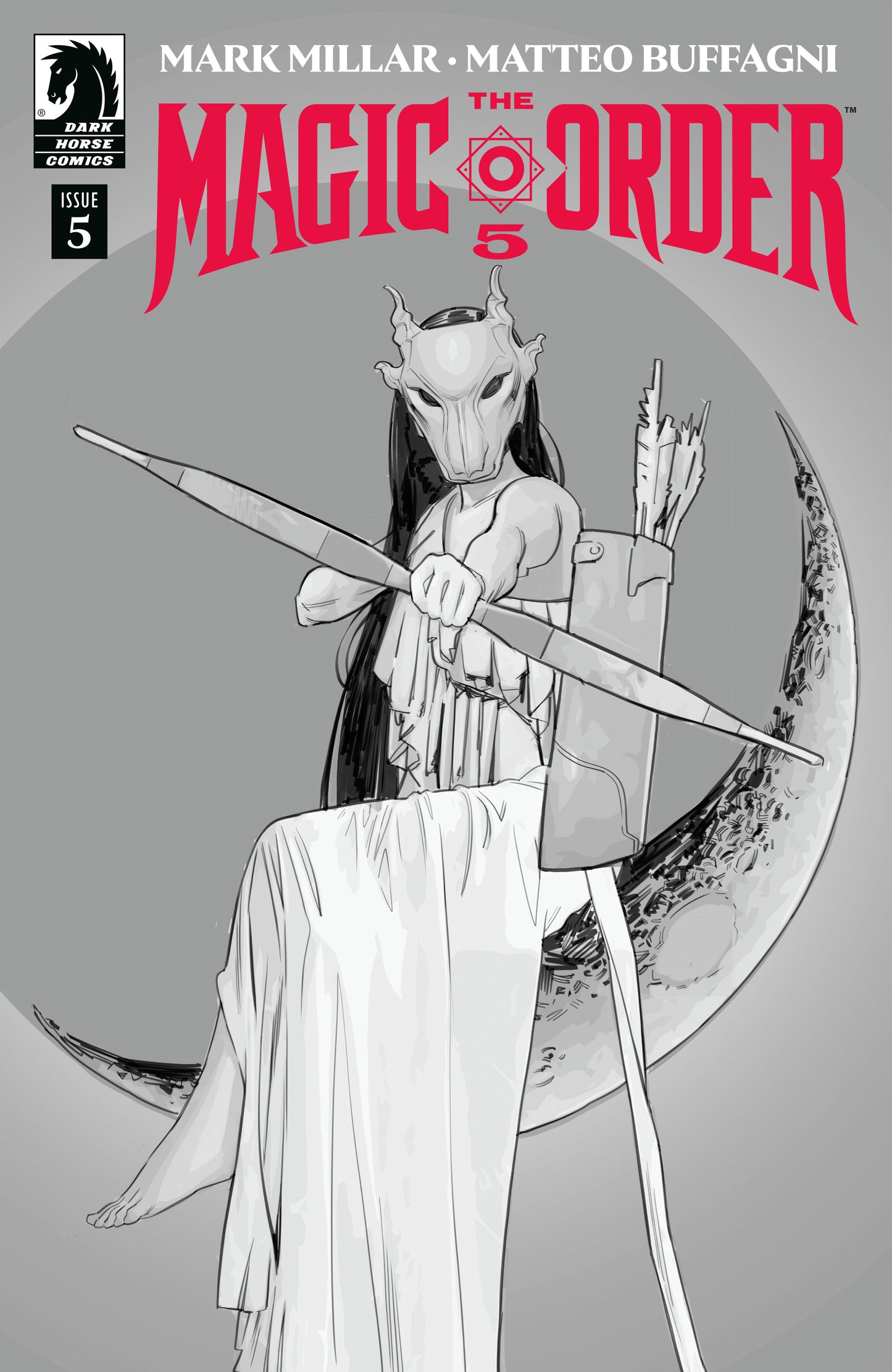 The Magic Order 5 #5 (CVR B) (B&W) (Matteo Buffagni) - Release Date: 2/12/25