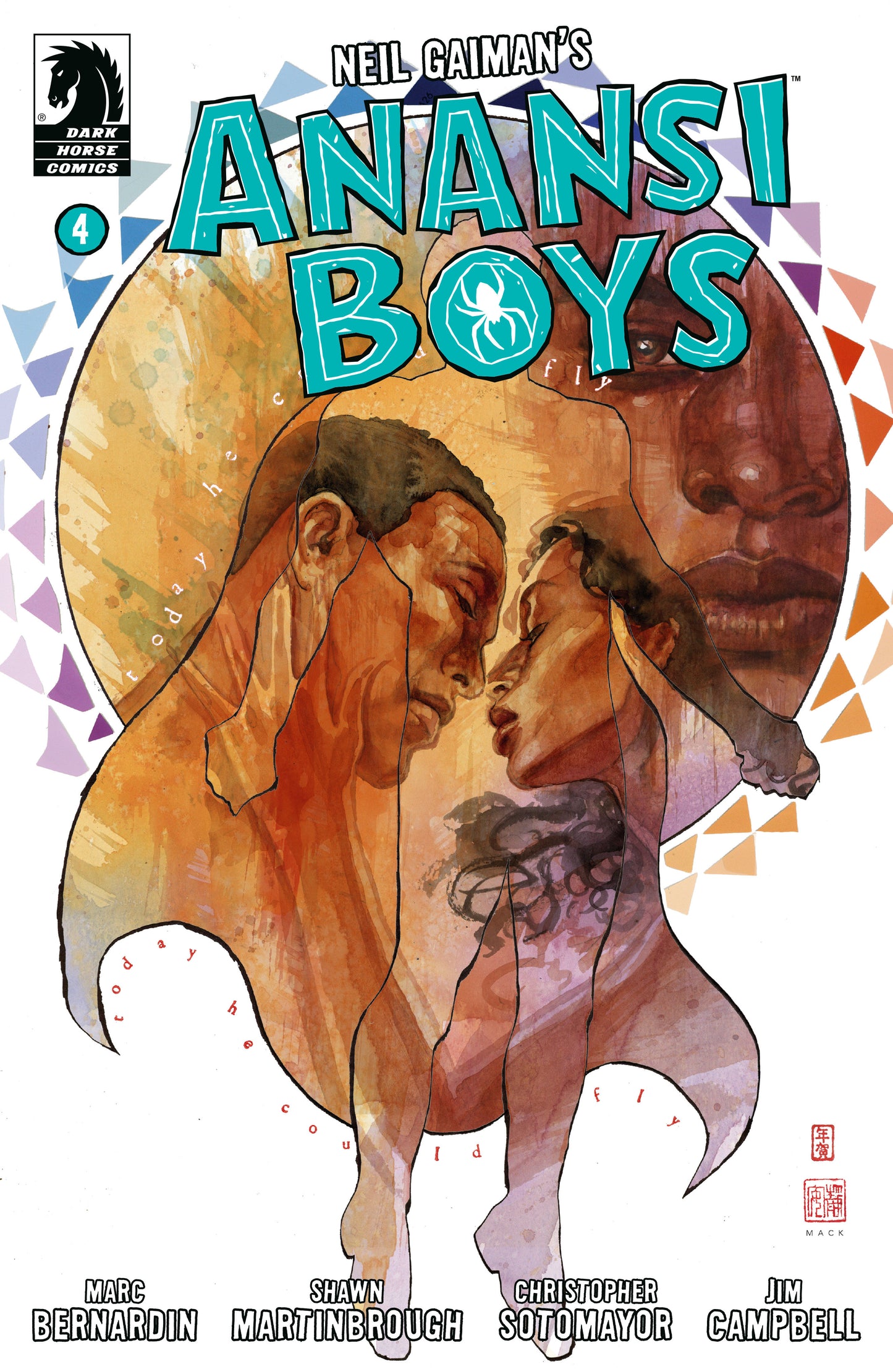 Anansi Boys I #4 (CVR A) (David Mack) - Release Date: 9/25/24