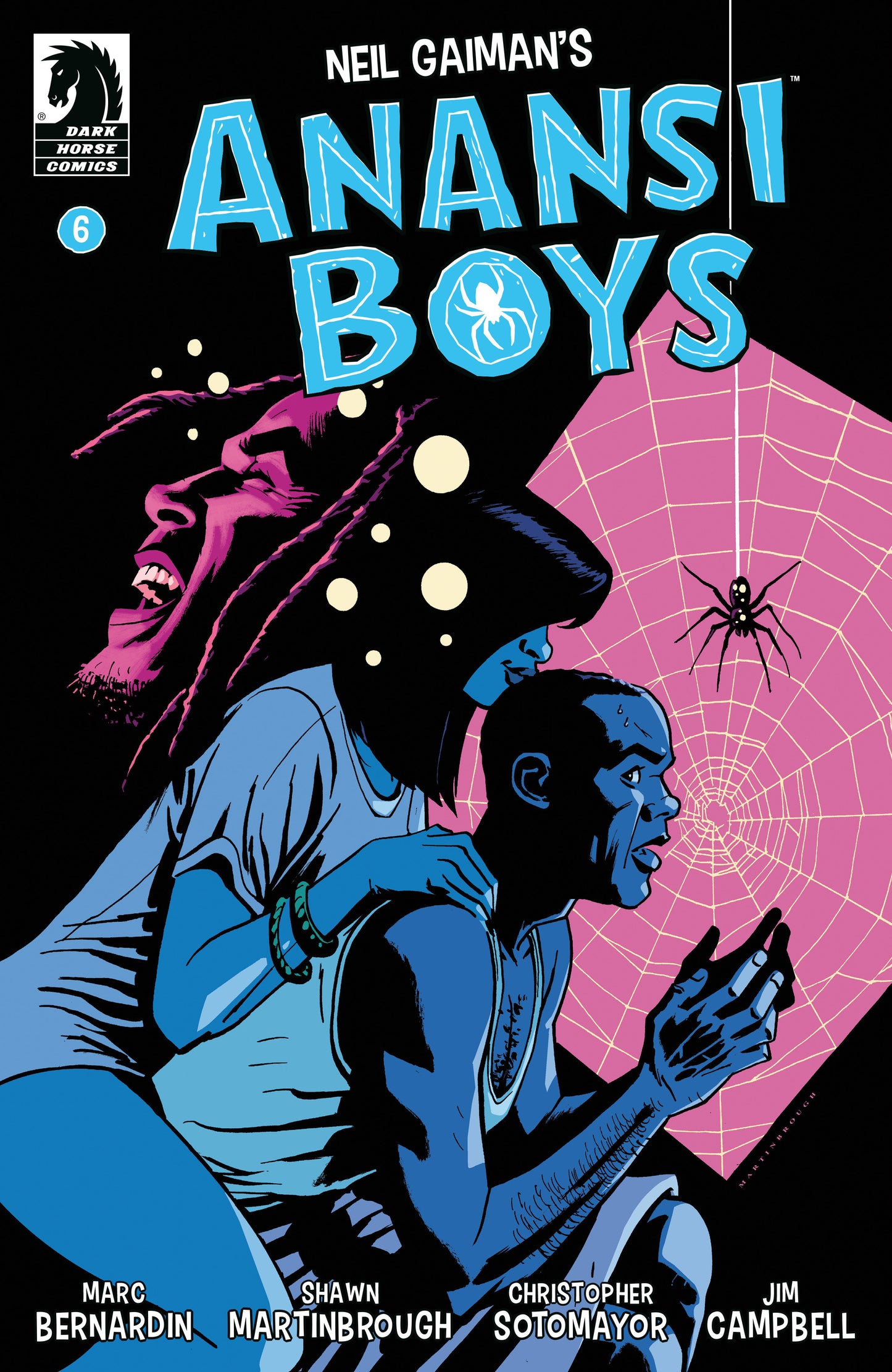 Anansi Boys I #6 (CVR B) (Shawn Martinbrough) - Release Date: 11/27/24