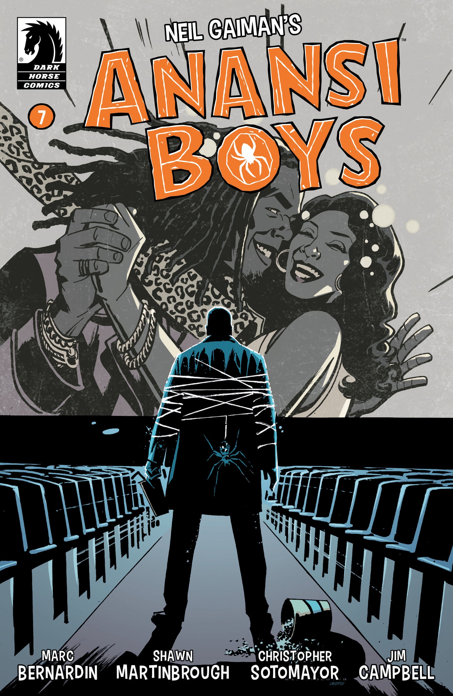 Anansi Boys I #7 (CVR B) (Shawn Martinbrough) - Release Date: 1/15/25