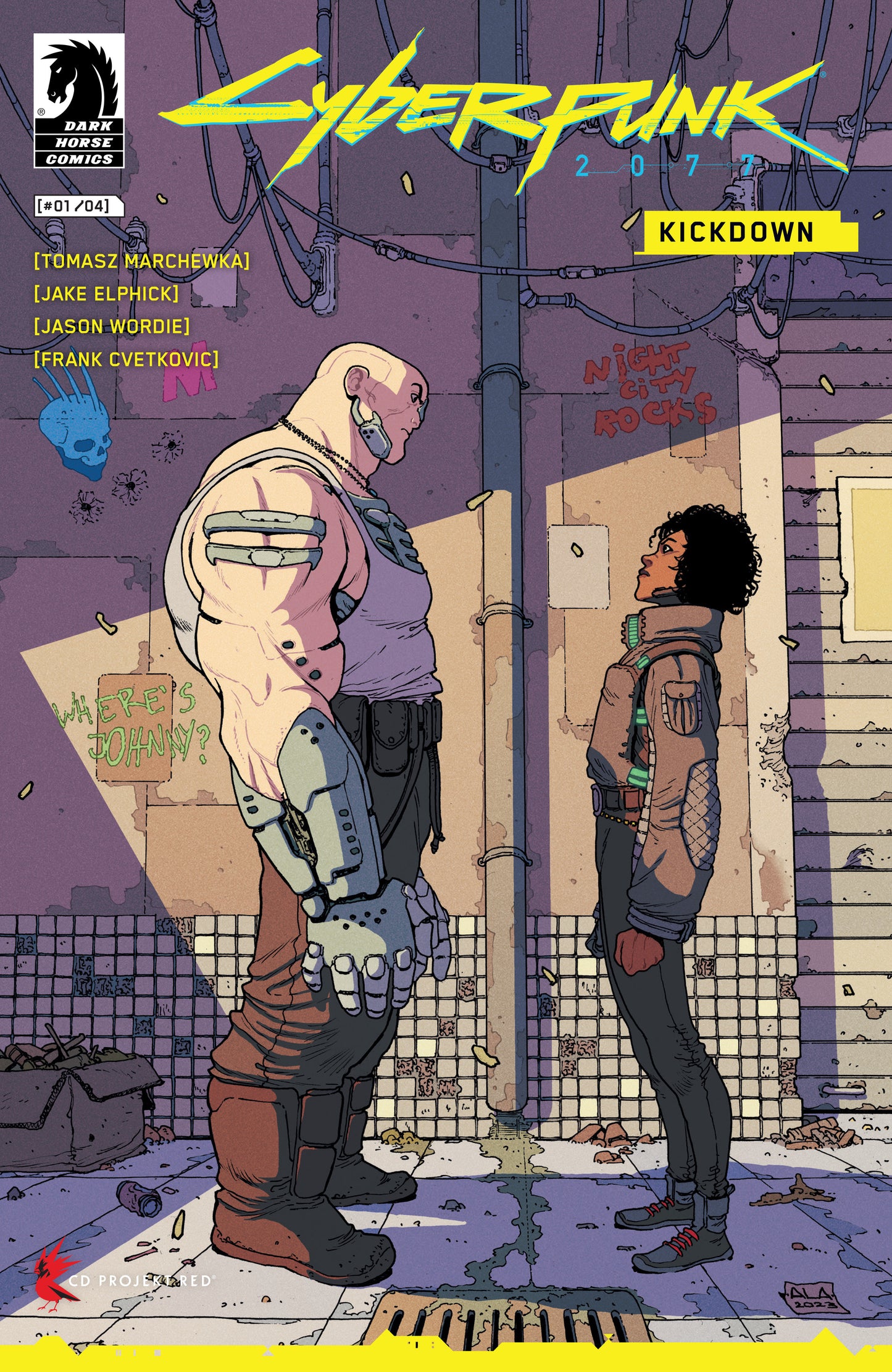 Cyberpunk 2077: Kickdown #1 (CVR C) (Andre Araujo) - Release Date: 7/3/24