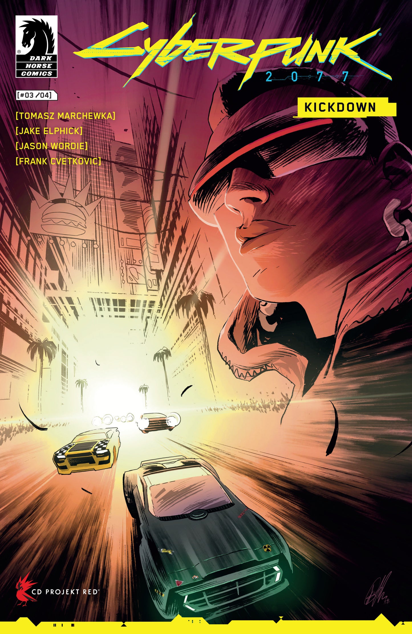 Cyberpunk 2077: Kickdown #3 (CVR A) (Jake Elphick) - Release Date: 9/11/24