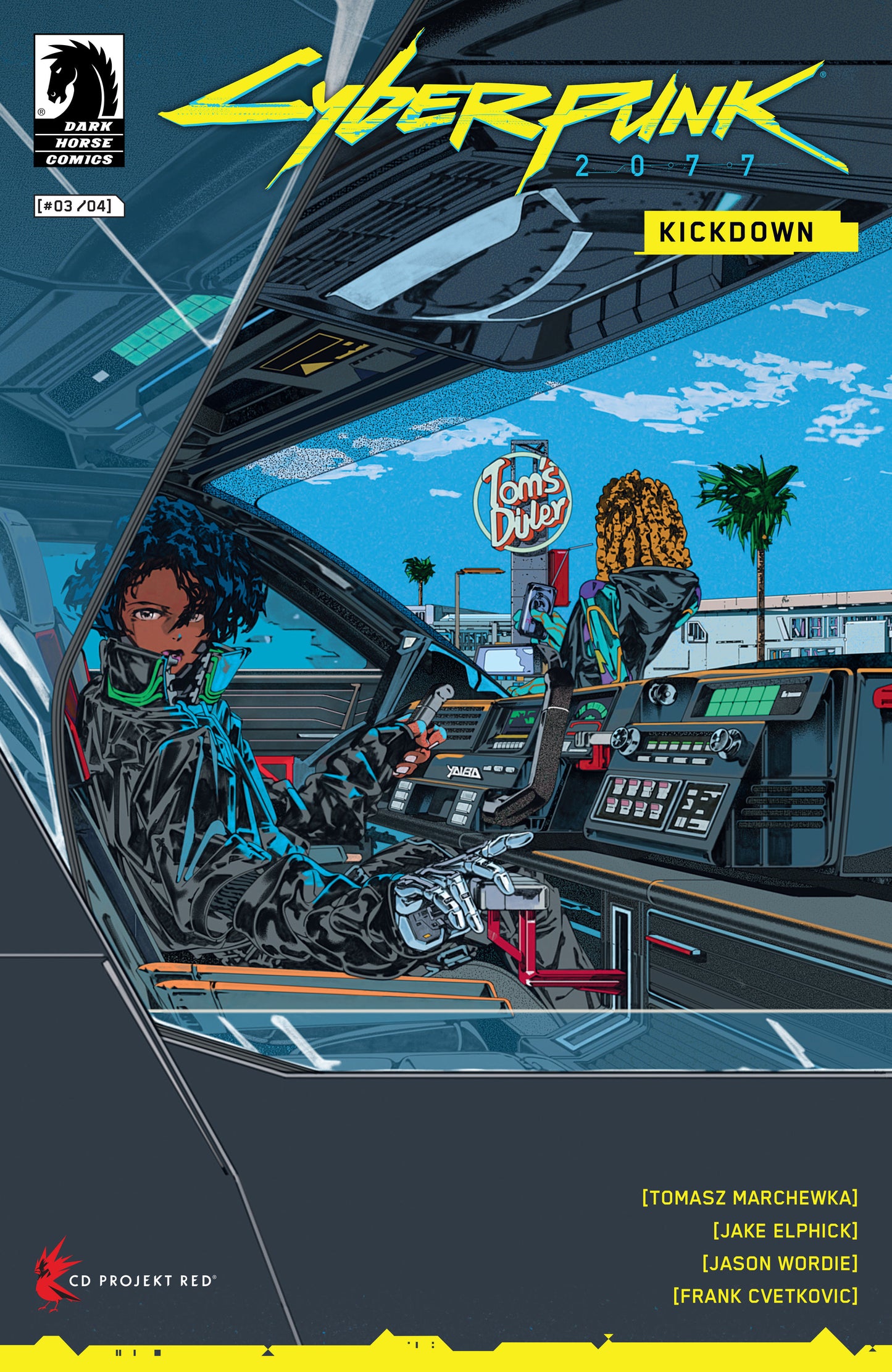 Cyberpunk 2077: Kickdown #3 (CVR B) (RUDCEF) - Release Date: 9/11/24