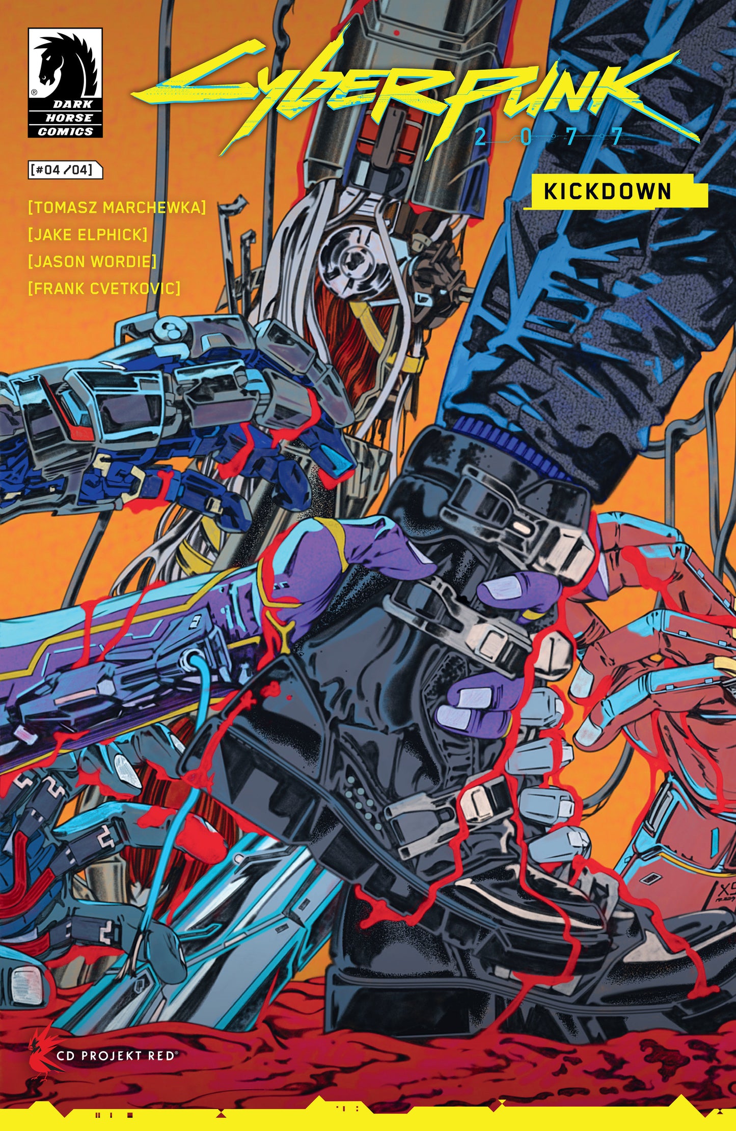 Cyberpunk 2077: Kickdown #4 (CVR B) (RUDCEF) - Release Date: 11/20/24