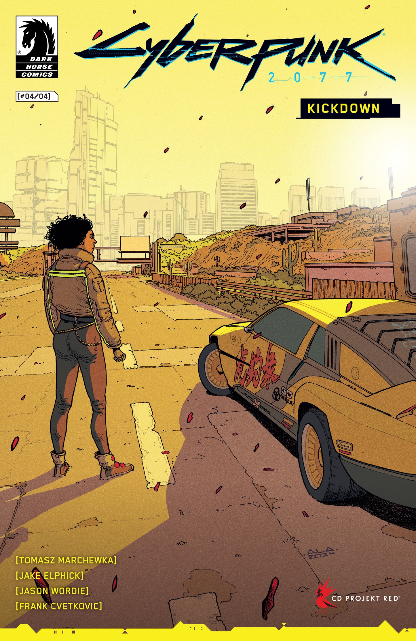 Cyberpunk 2077: Kickdown #4 (CVR C) (Andre Araujo) - Release Date: 11/20/24