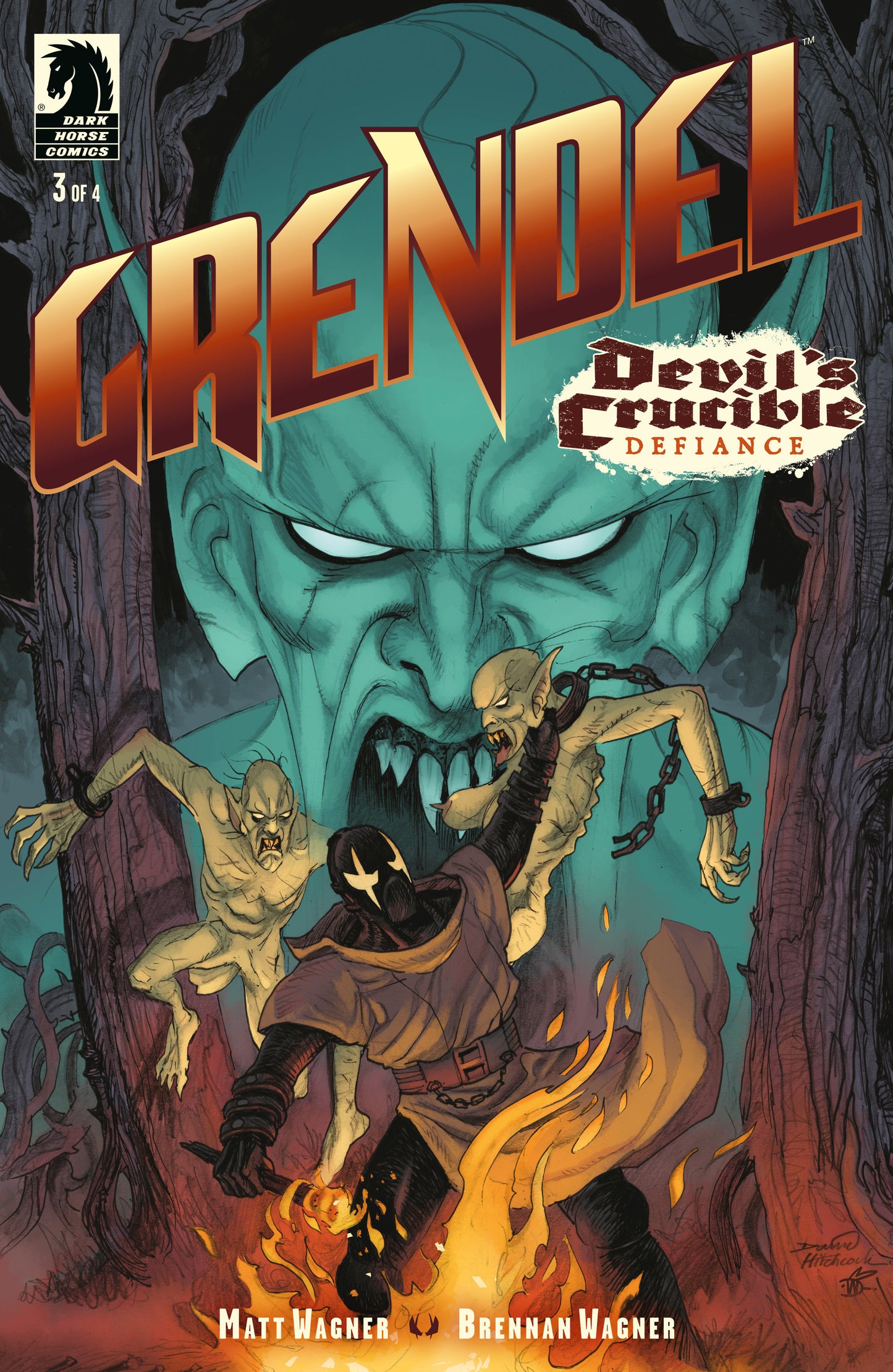 Grendel: Devil's Crucible--Defiance #3 (CVR B) (David Hitchcock) - Release Date: 9/4/24