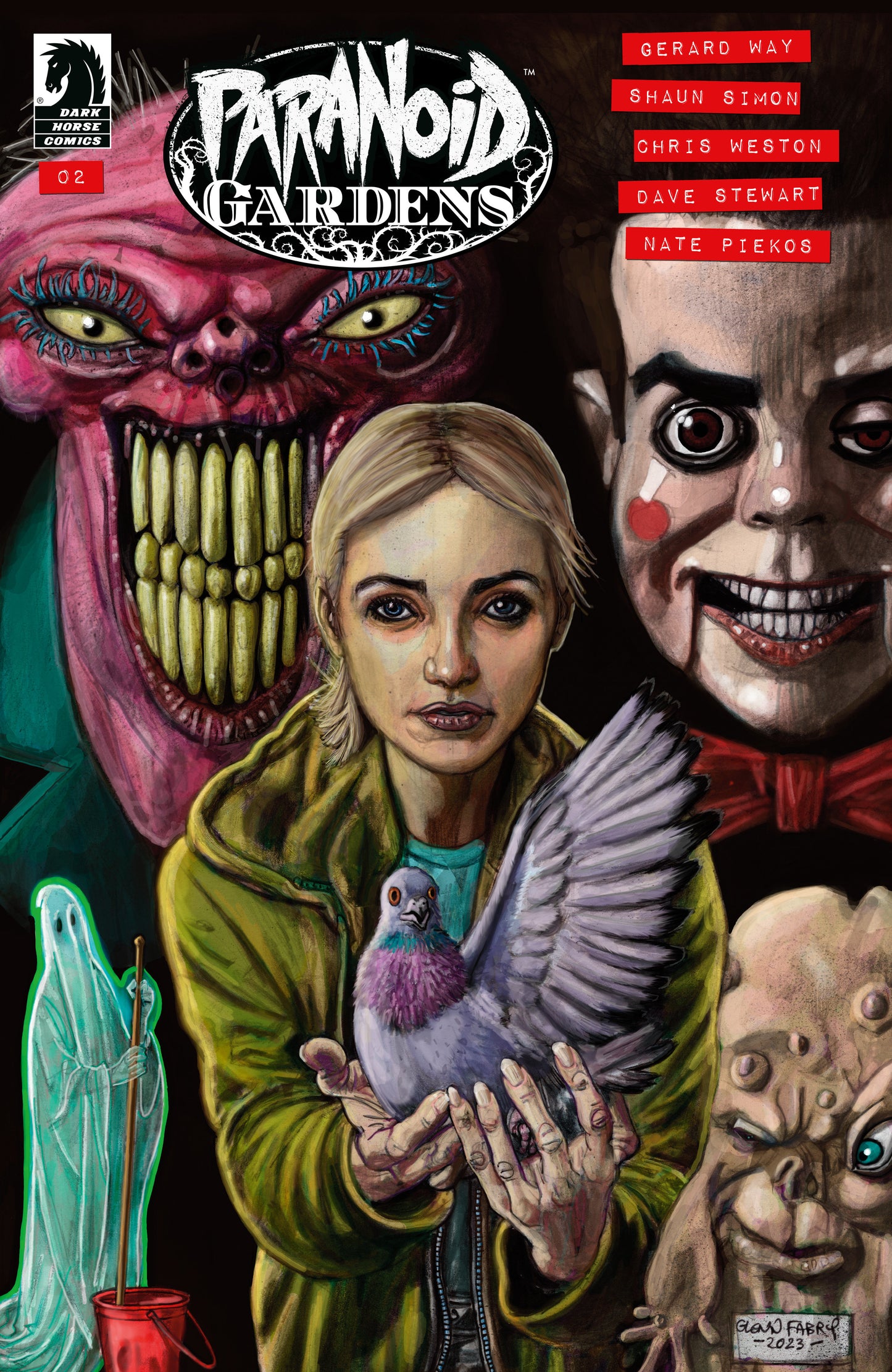 Paranoid Gardens #2 (CVR B) (Glenn Fabry) - Release Date: 8/21/24