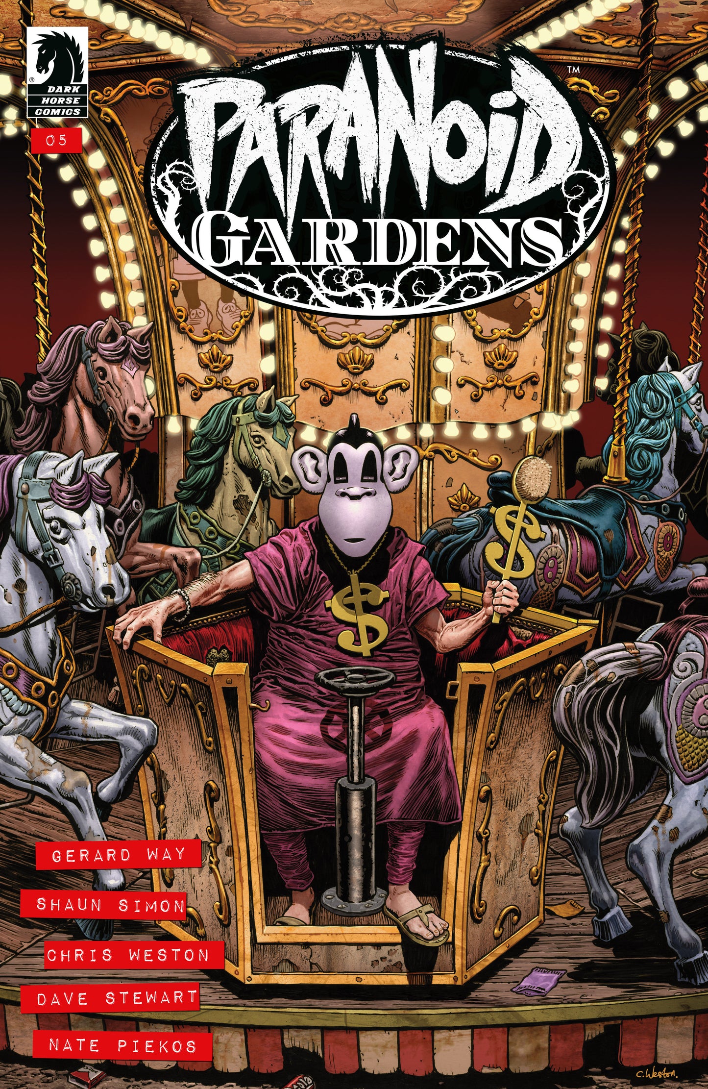 Paranoid Gardens #5 (CVR A) (Chris Weston) - Release Date: 11/20/24