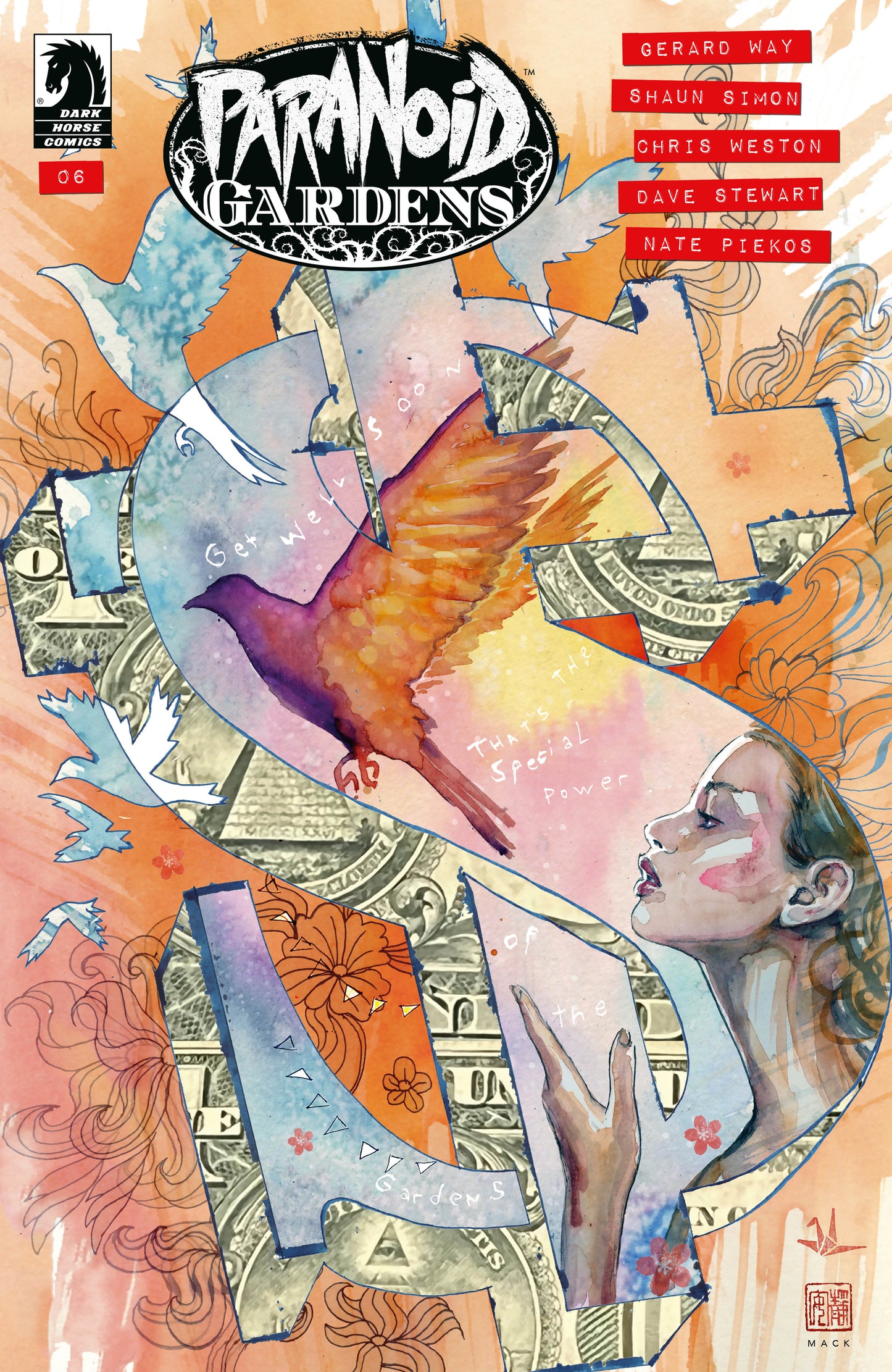 Paranoid Gardens #6 (CVR B) (David Mack) - Release Date: 12/18/24