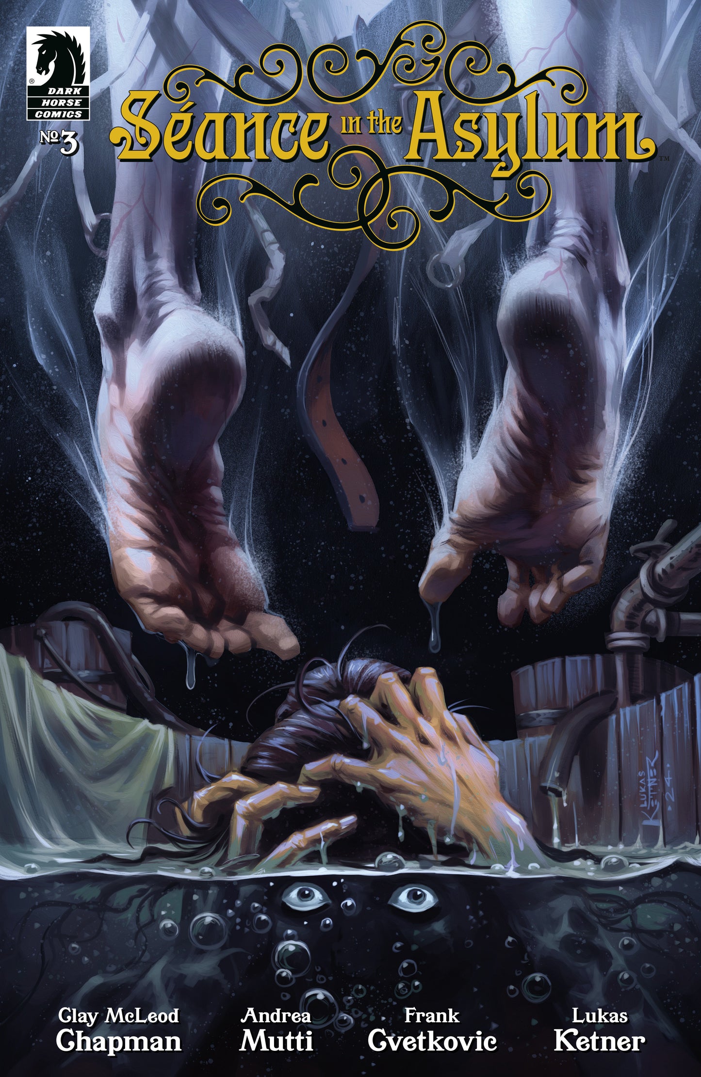 Seance in the Asylum #3 (CVR B) (Lukas Ketner) - Release Date: 12/18/24