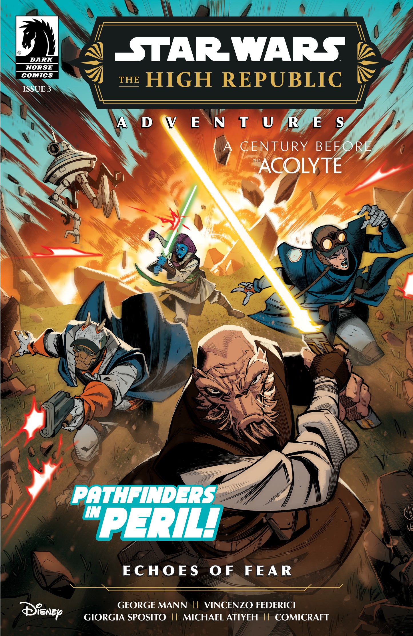 Star Wars: The High Republic Adventures--Echoes of Fear #3 (CVR A) (Eduardo Mello) - Release Date: 11/27/24