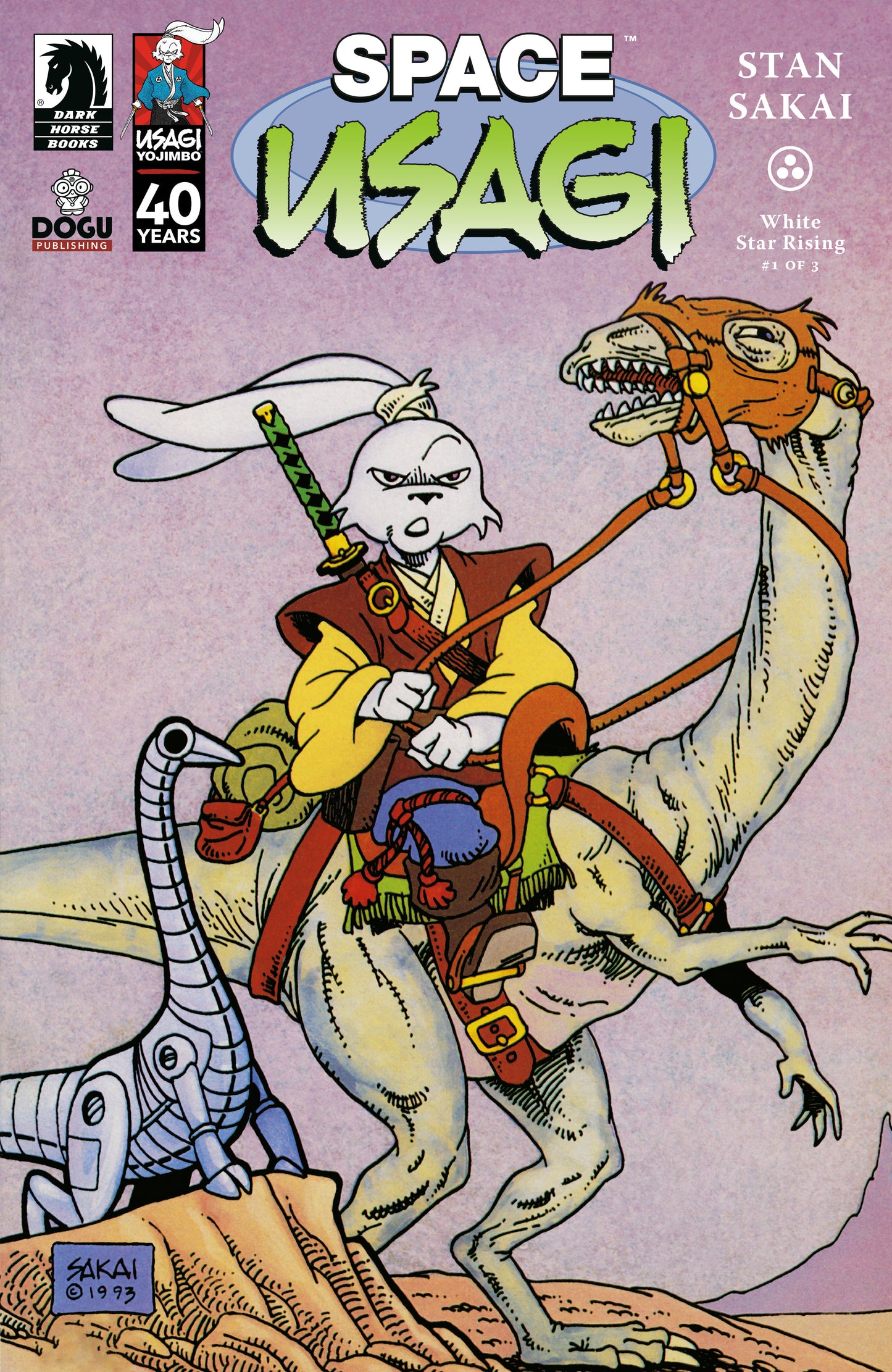 Space Usagi: White Star Rising #1 (CVR A) (Stan Sakai) - Release Date: 10/2/24