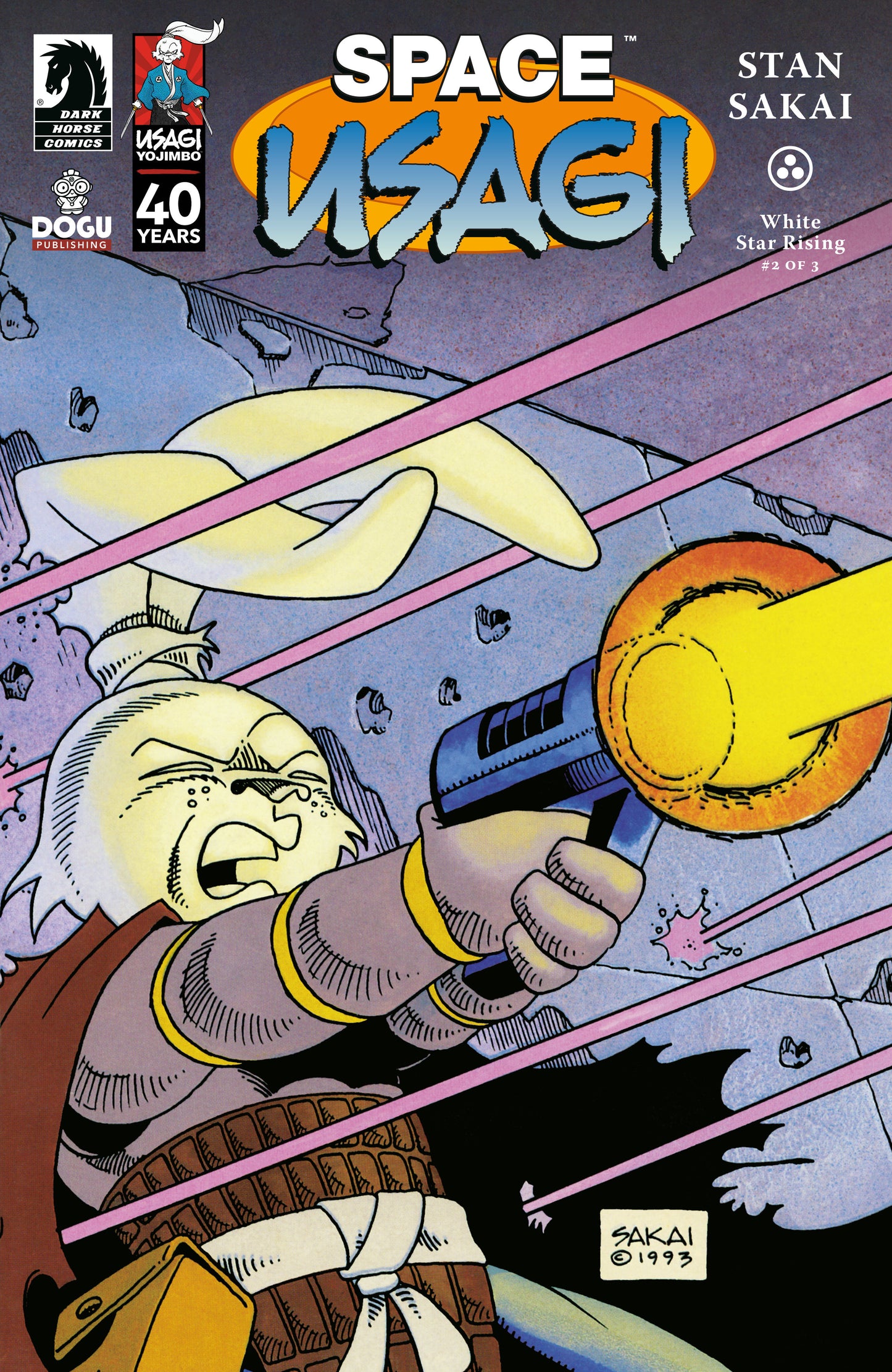 Space Usagi: White Star Rising #2 (CVR A) (Stan Sakai) - Release Date: 11/27/24