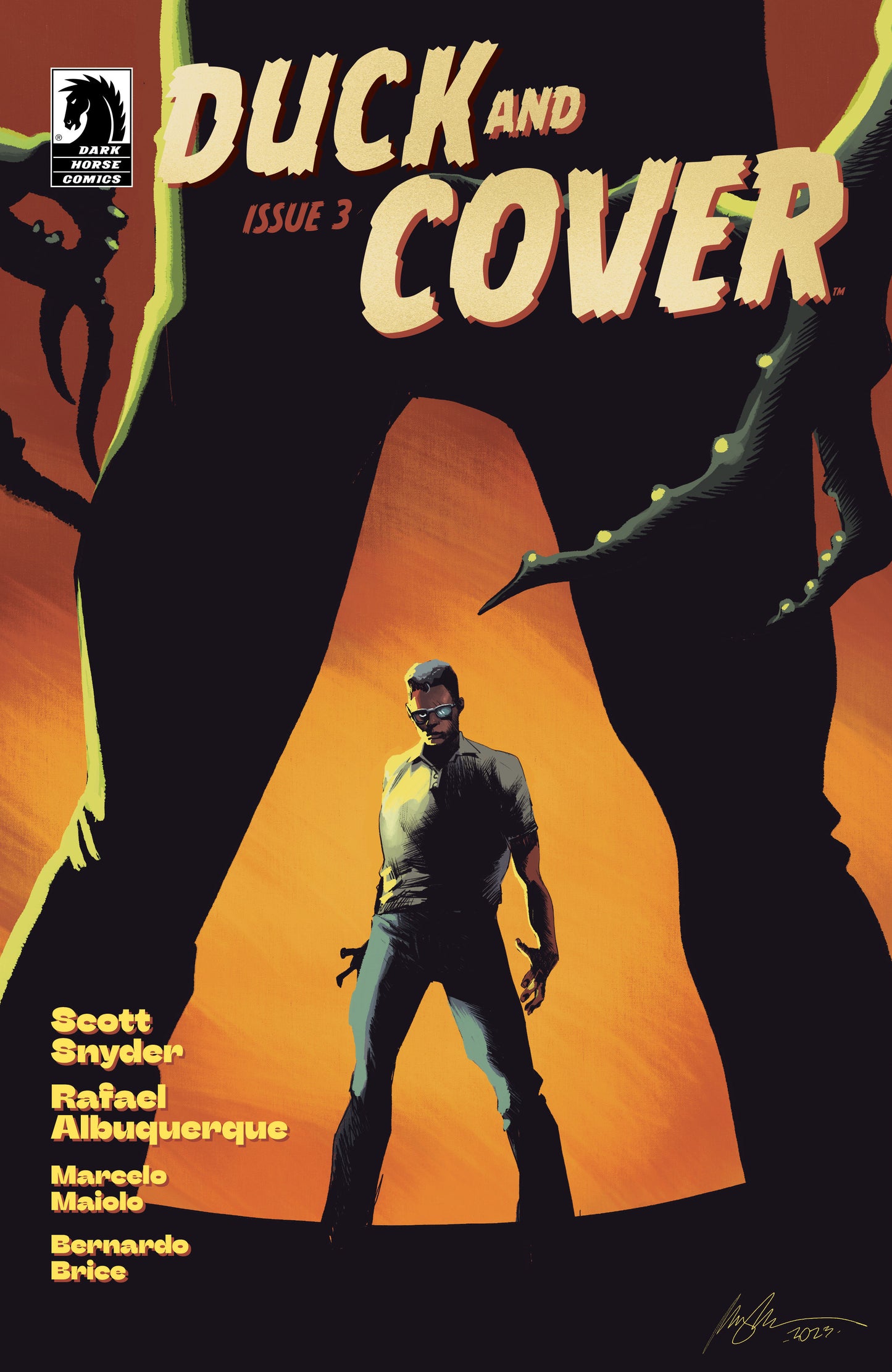 Duck and Cover #3 (CVR B) (Foil) (Rafael Albuquerque) - Release Date: 11/6/24