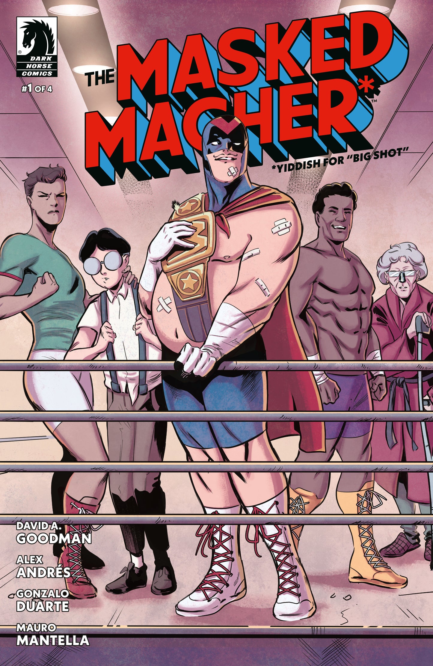 The Masked Macher #1 (CVR A) (Alex Andrés) - Release Date: 9/18/24