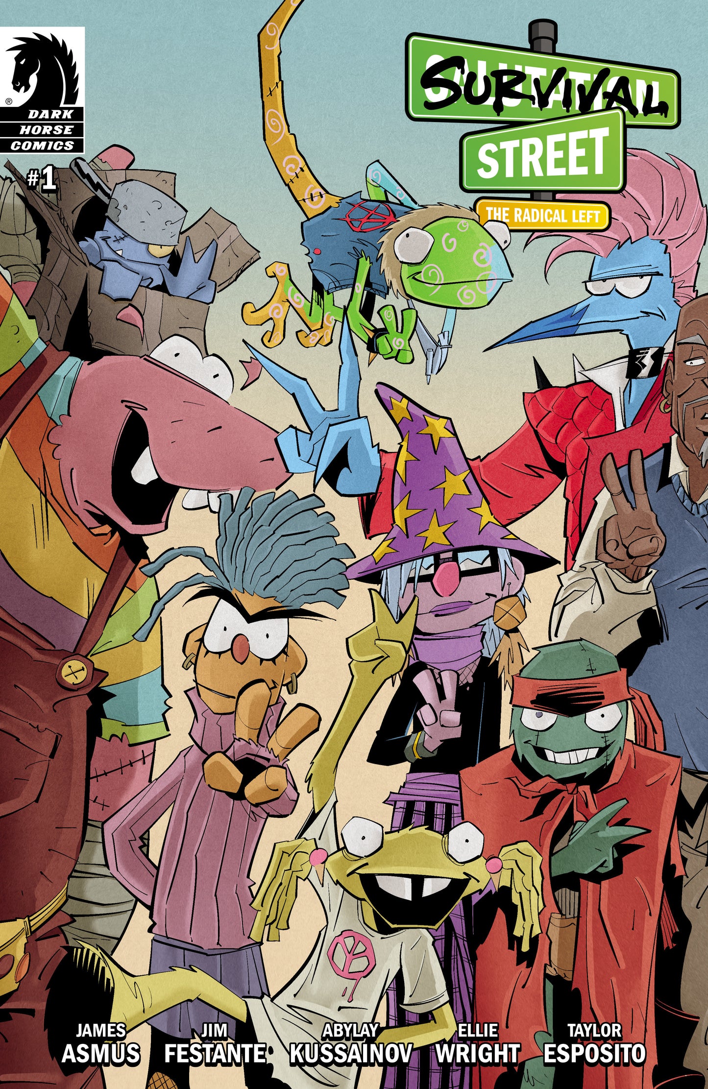 Survival Street: The Radical Left #1 (CVR A) (Abylay Kussainov) - Release Date: 9/25/24
