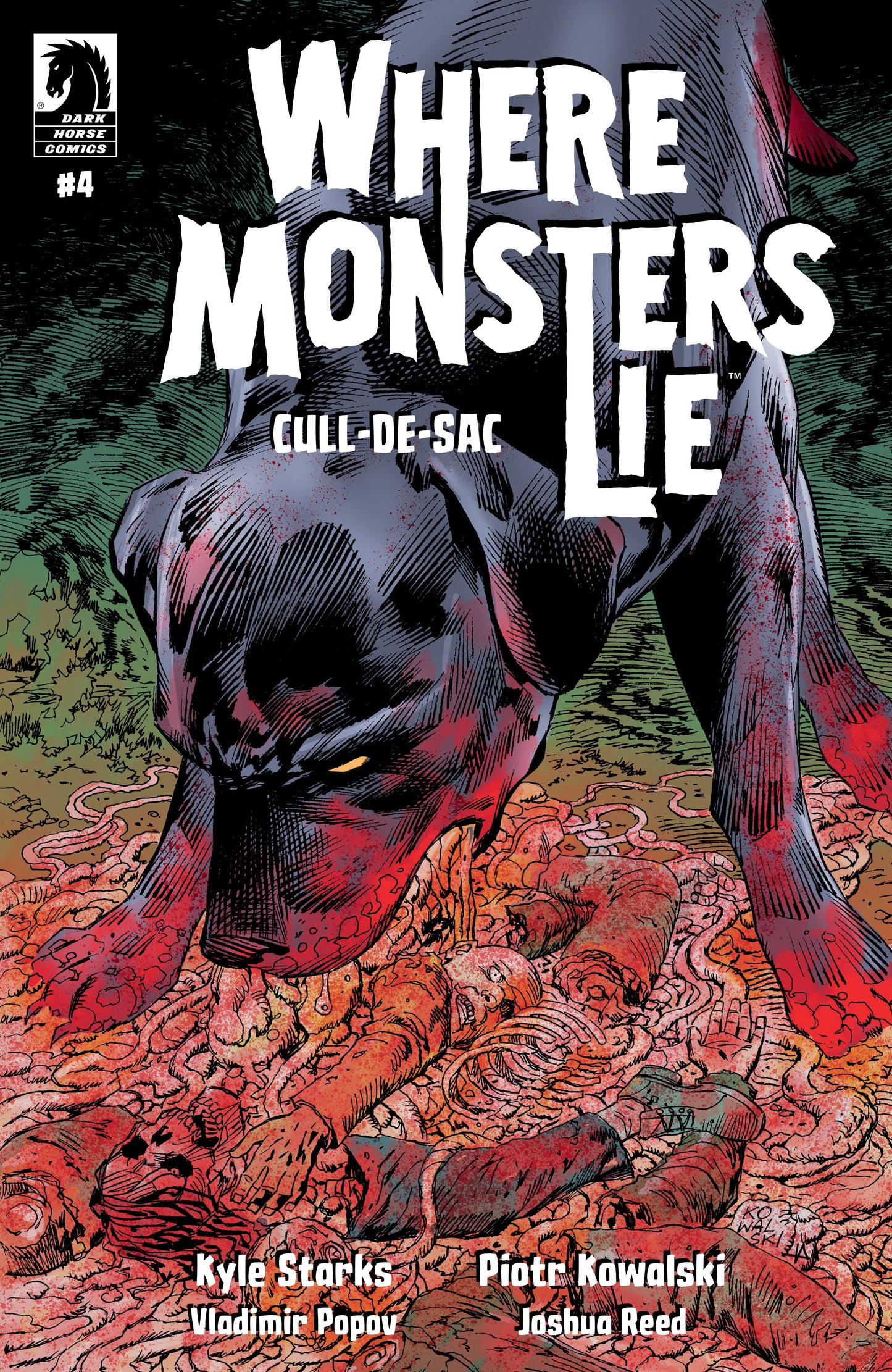 Where Monsters Lie: CULL-DE-SAC #4 (CVR A) (Piotr Kowalski) - Release Date: 2/12/25
