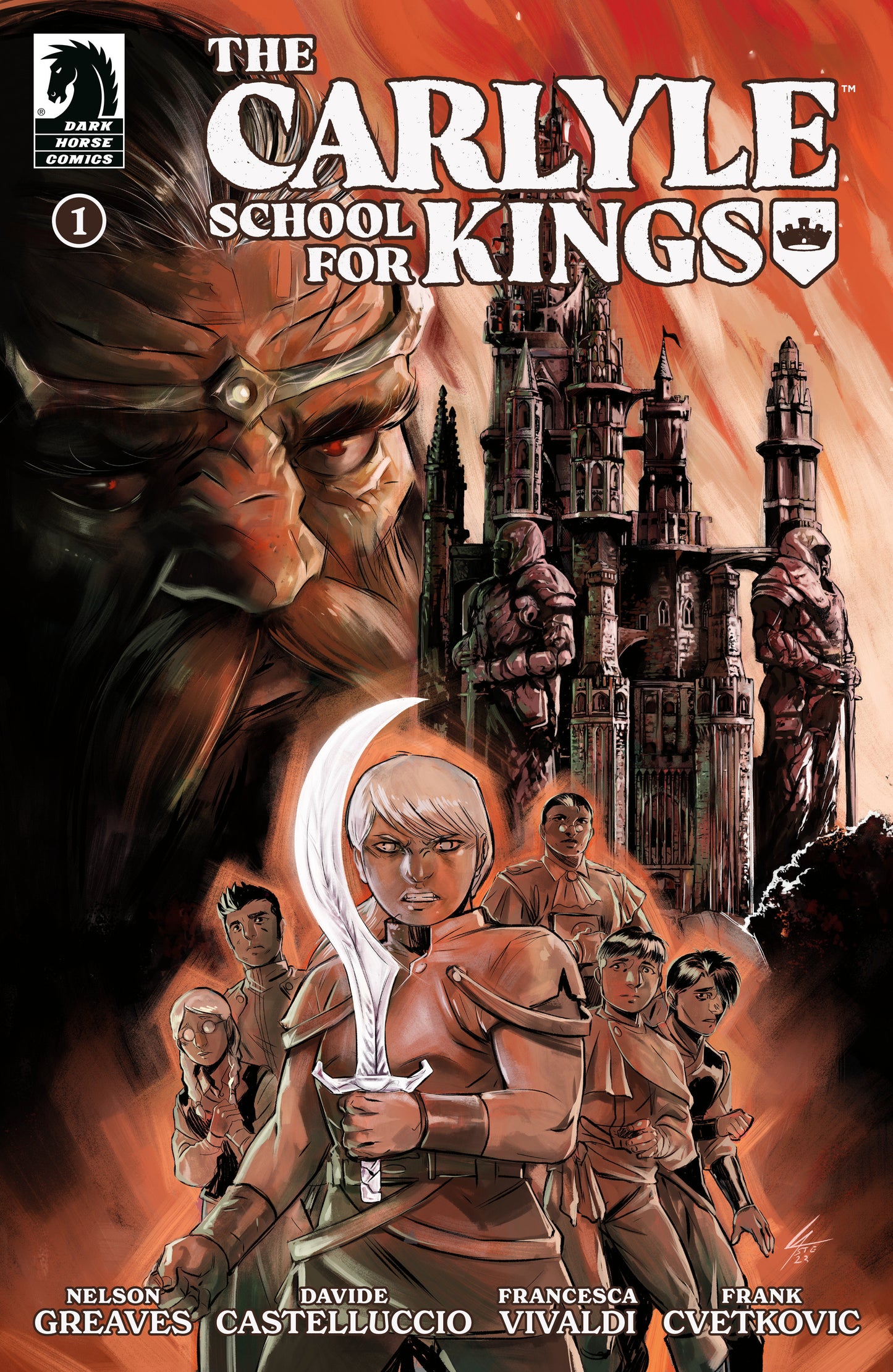 The Carlyle School for Kings #1 (CVR A) (Davide Castellucio) - Release Date: 10/30/2024