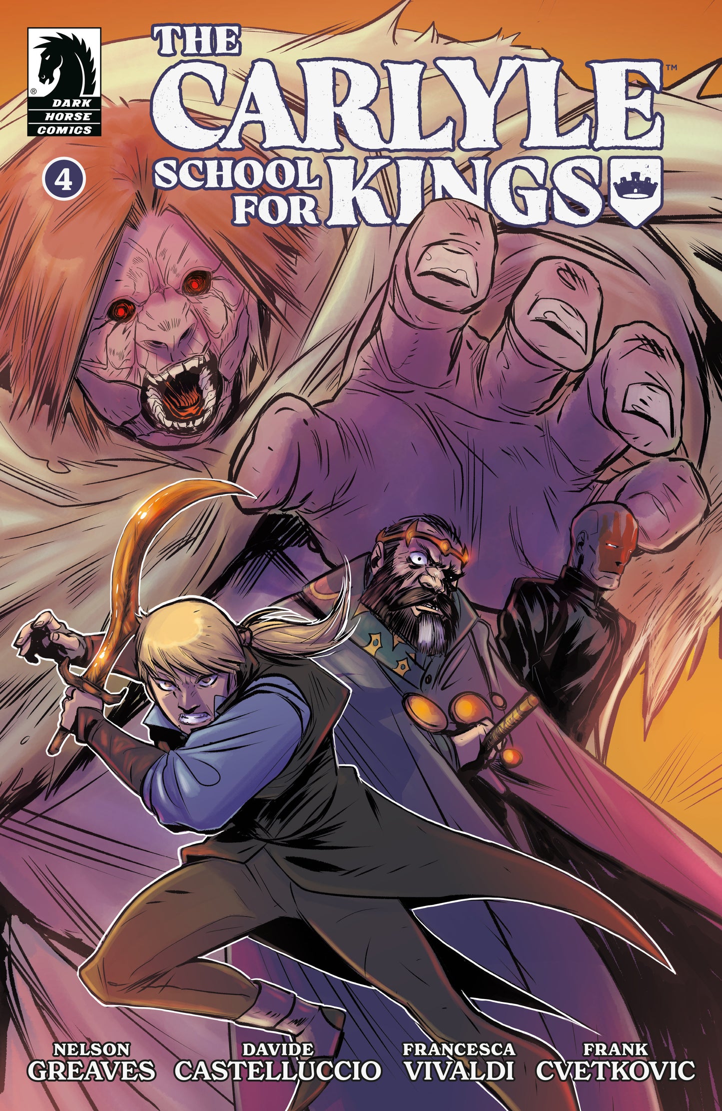 The Carlyle School for Kings #4 (CVR A) (Davide Castellucio) - Release Date: 2/5/25