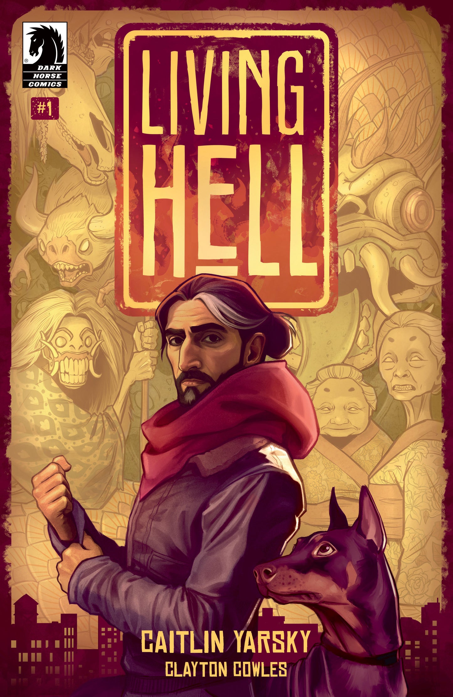 Living Hell #1 (CVR A) (Caitlin Yarsky) - Release Date: 11/06/2024