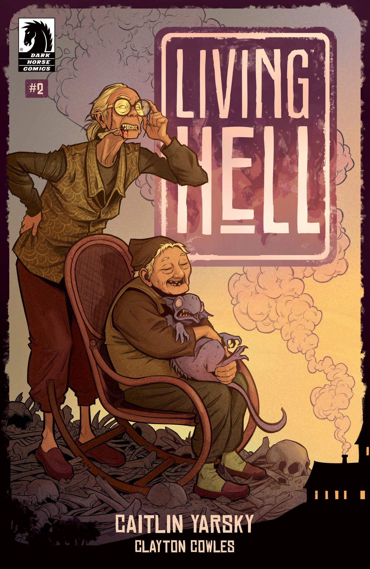 Living Hell #2 (CVR A) (Caitlin Yarsky) - Release Date: 1/8/25