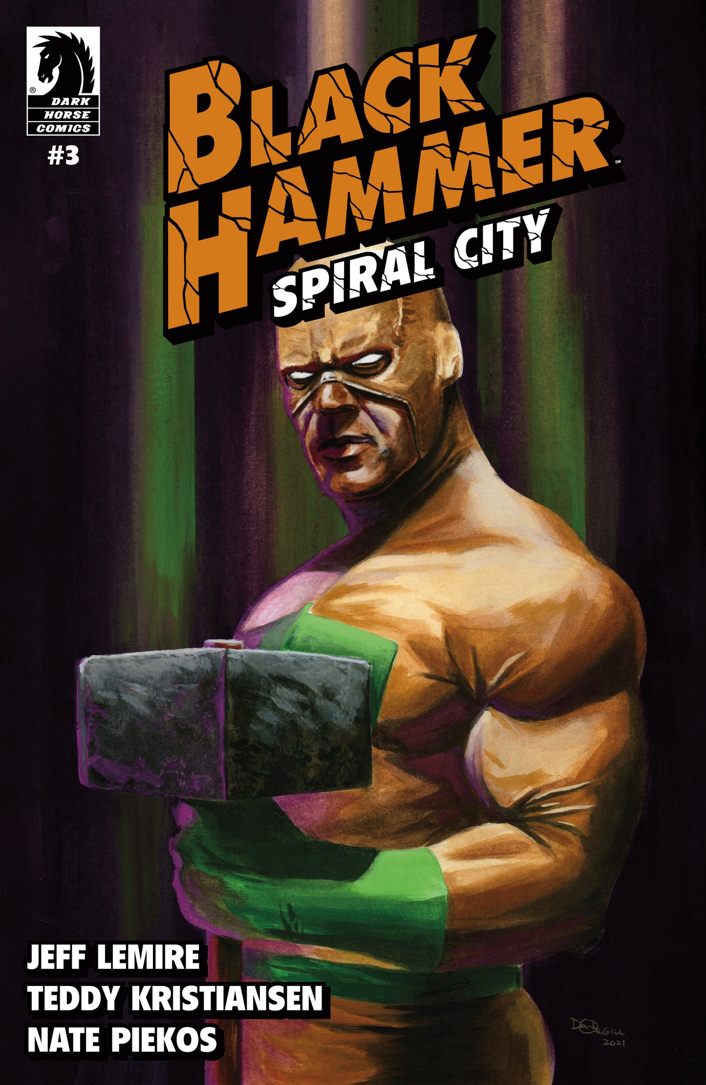 Black Hammer: Spiral City #3 (CVR B) (Dan Orgill) - Release Date: 1/22/25