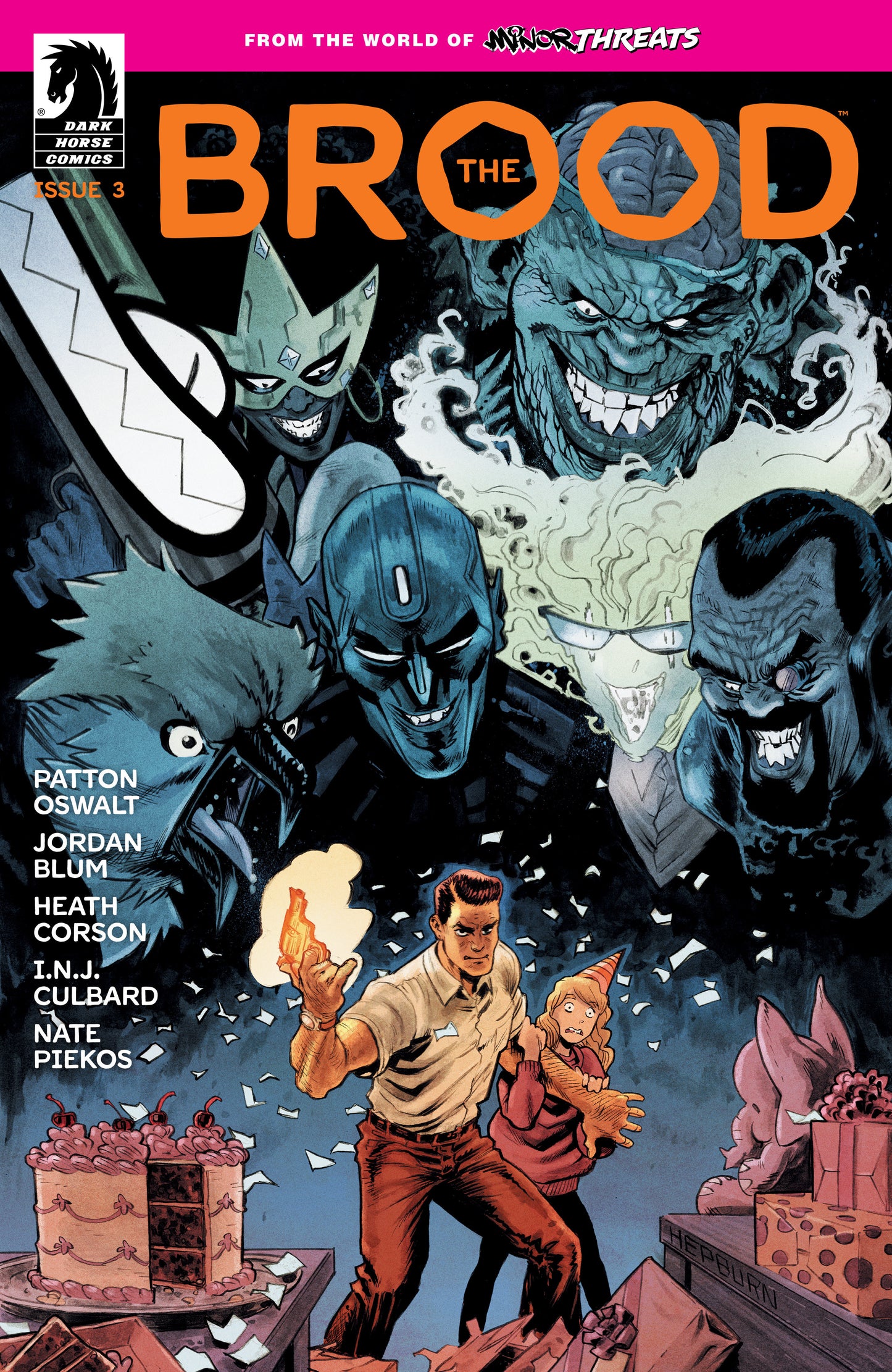 From the World of Minor Threats: The Brood #3 (CVR A) (Scott Hepburn) - Release Date: 2/19/25