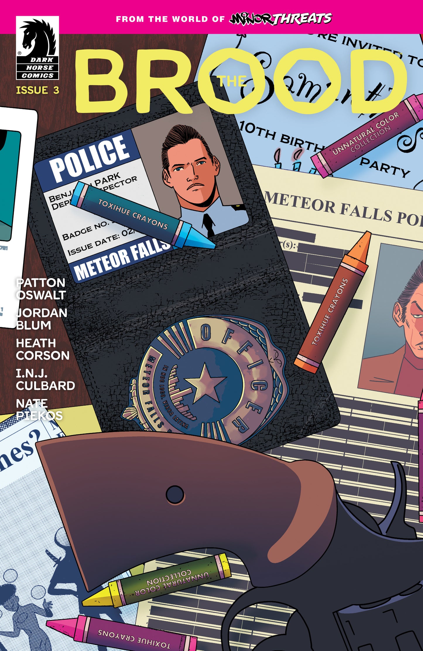 From the World of Minor Threats: The Brood #3 (CVR B) (Ian Culbard) - Release Date: 2/19/25