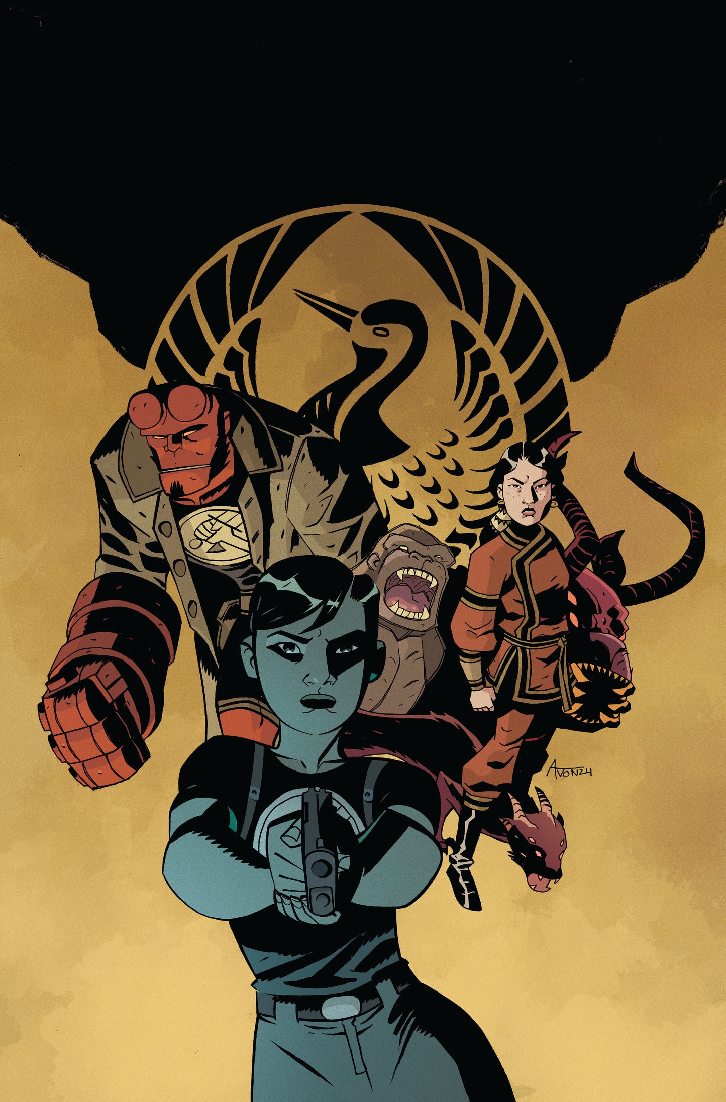 Shadow of the Golden Crane #1 (CVR A) (Michael Avon Oeming) - Release Date: 1/15/25