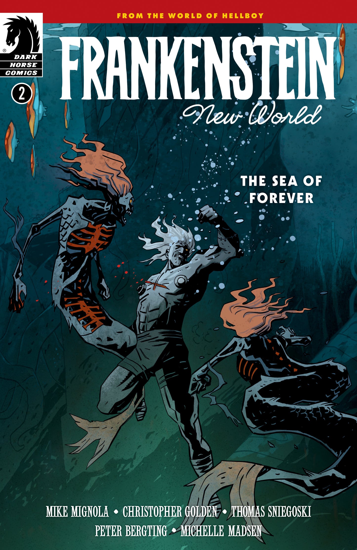 Frankenstein: New World--The Sea of Forever #2 (CVR A) (Peter Bergting) - Release Date: 3/19/25