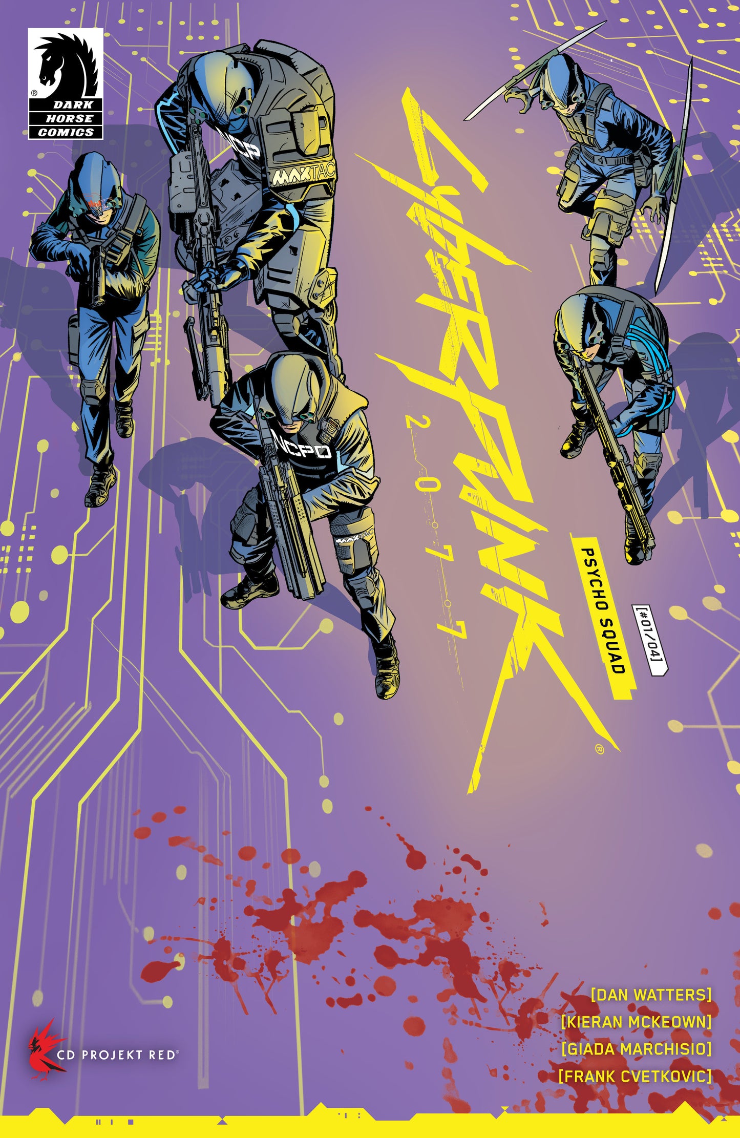Cyberpunk 2077: Psycho Squad #1 (CVR A) (Kieran McKeown) - Release Date: 2/12/25