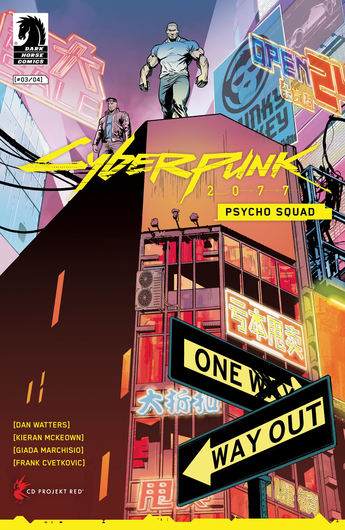 Cyberpunk 2077: Psycho Squad #3 (CVR A) (Kieran McKeown) - Release Date: 4/23/25