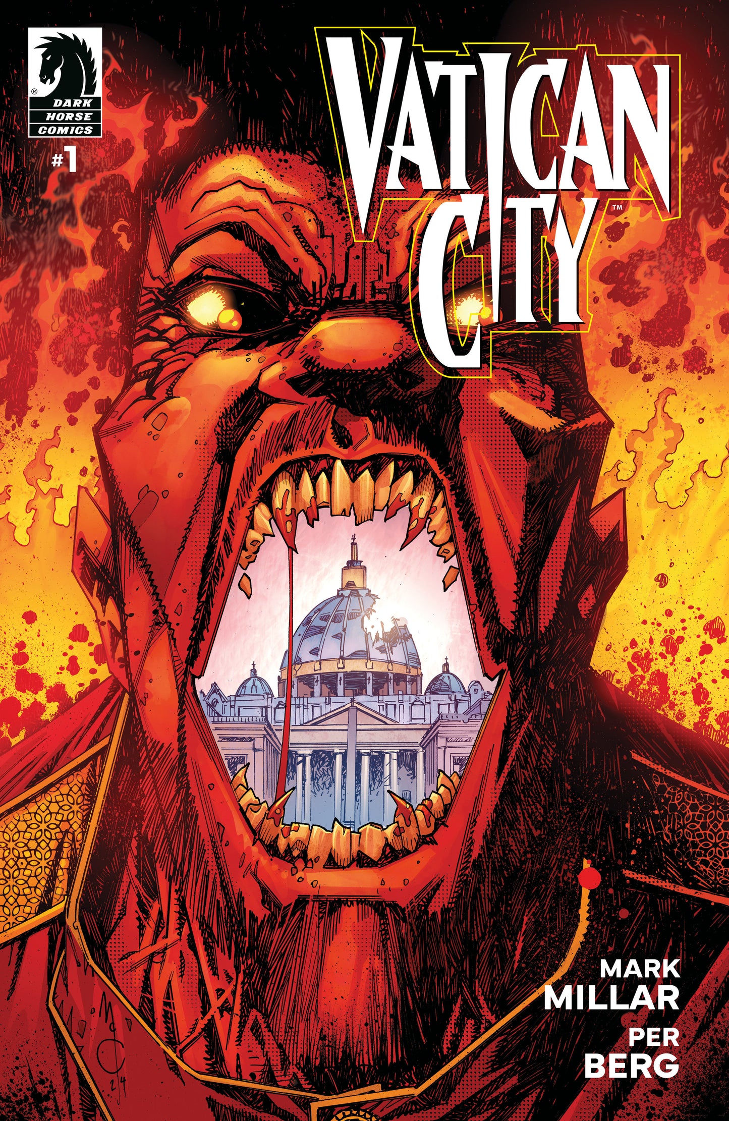 Vatican City #1 (CVR C) (John McCrea) - Release Date: 4/9/25