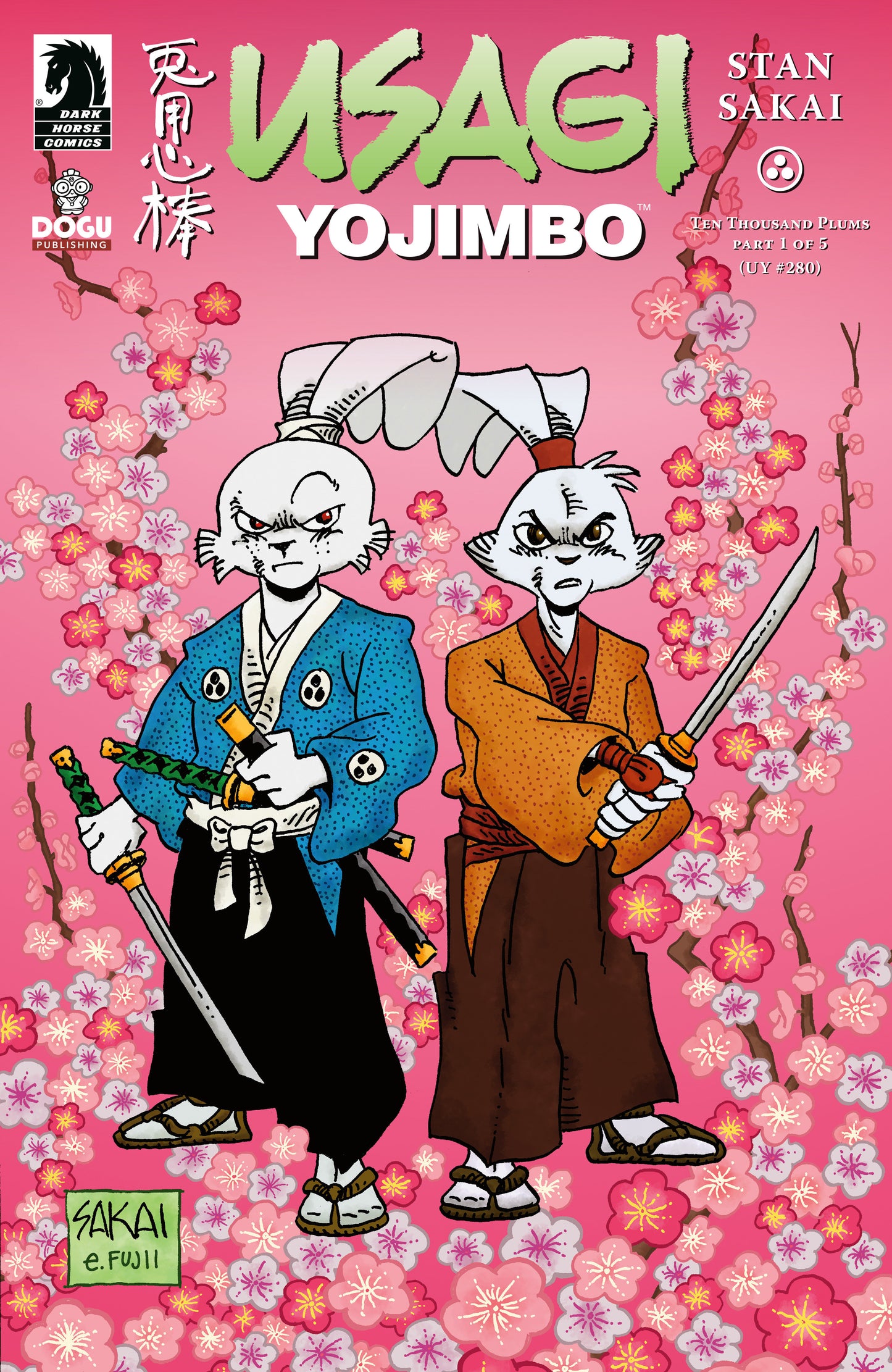 Usagi Yojimbo: Ten Thousand Plums #1 (CVR A) (Stan Sakai) - Release Date: 3/5/25