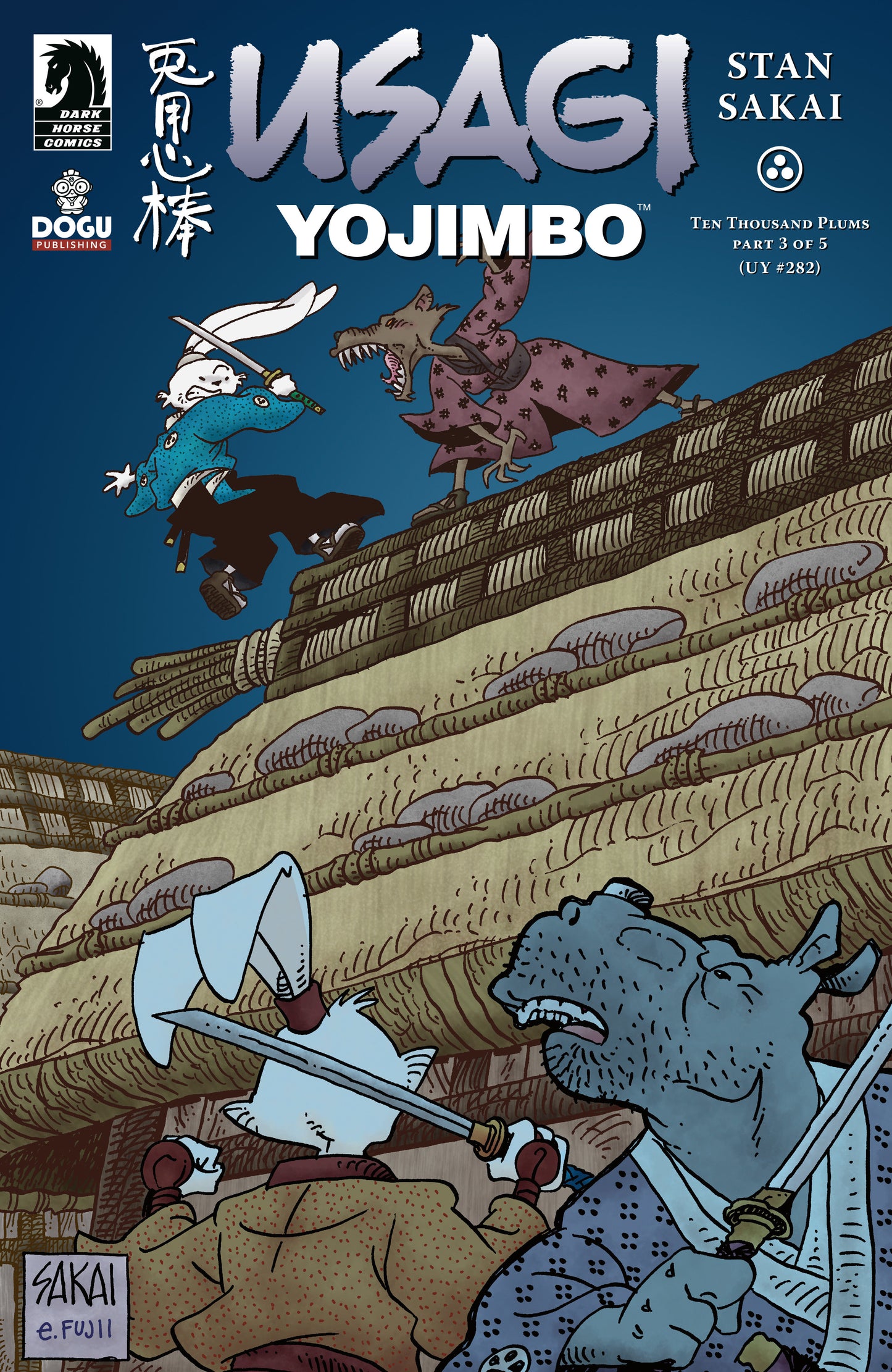 Usagi Yojimbo: Ten Thousand Plums #3 (CVR A) (Stan Sakai) - Release Date: 05/14/2025